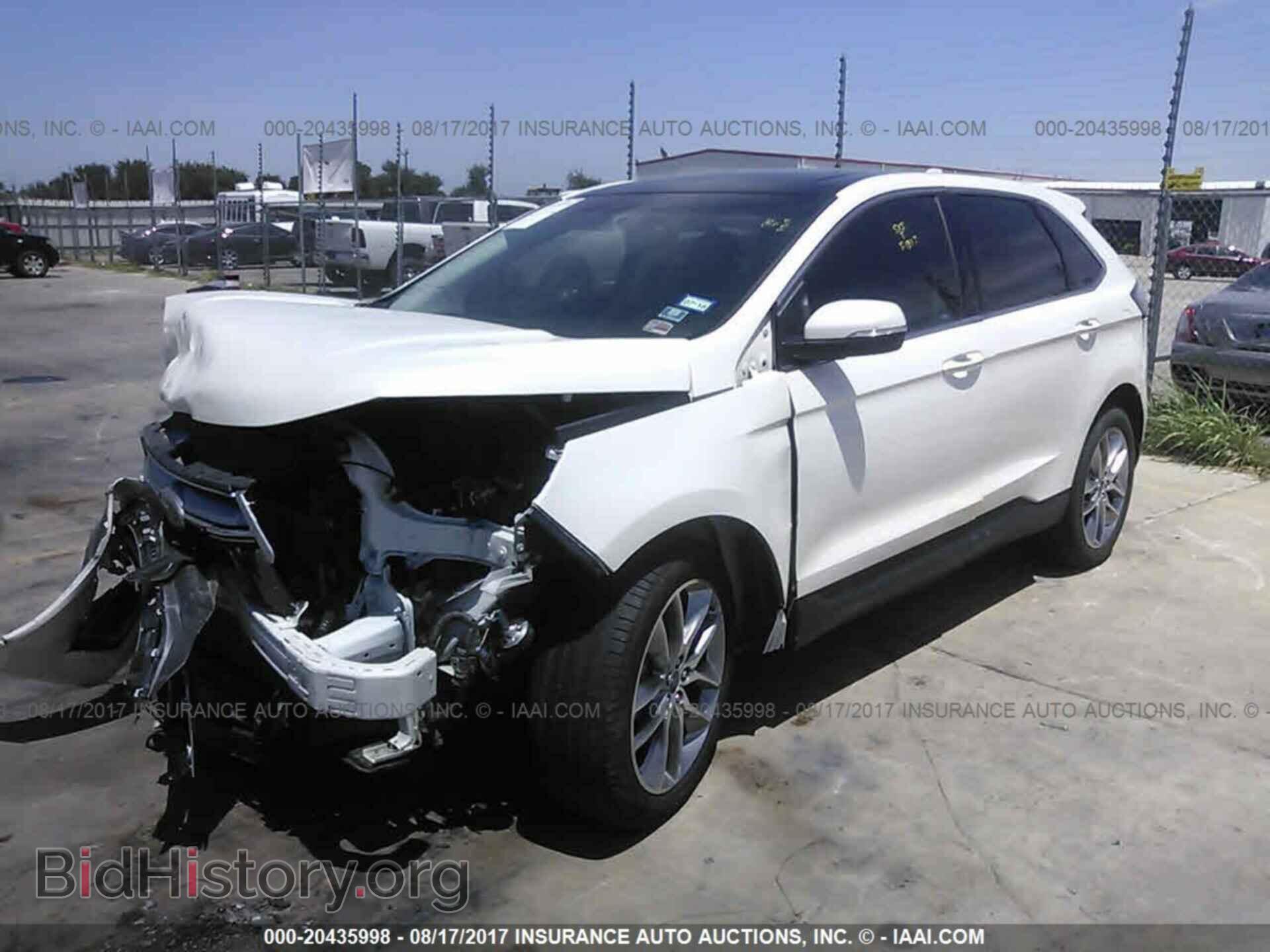 2015 Ford Edge - VIN: 2FMTK3K80FBC41667 - Фото 2