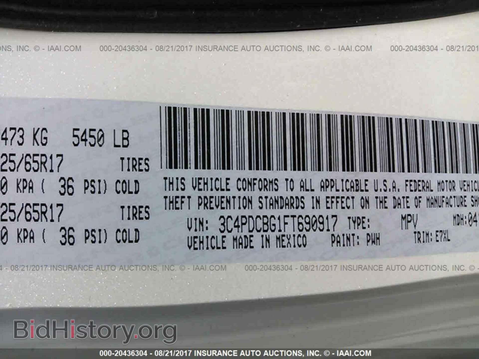 2015 Dodge Journey - VIN: 3C4PDCBG1FT690917 - Photo 9