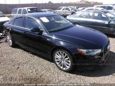 2012 Audi A6, черный — VIN WAUBGAFC7CN004286, IAAI