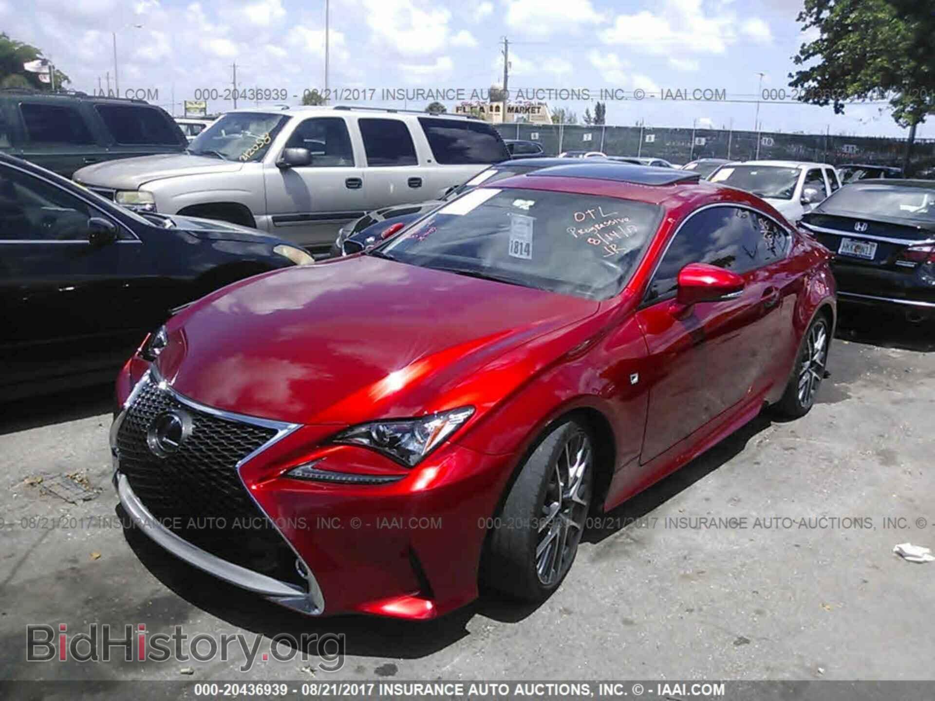 2015 Lexus Rc - VIN: JTHHE5BC3F5008614 - Фото 2