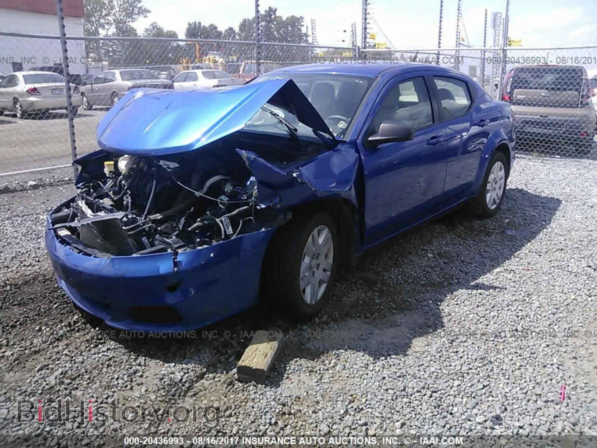 2014 Dodge Avenger - VIN: 1C3CDZAB4EN108707 - Photo 2