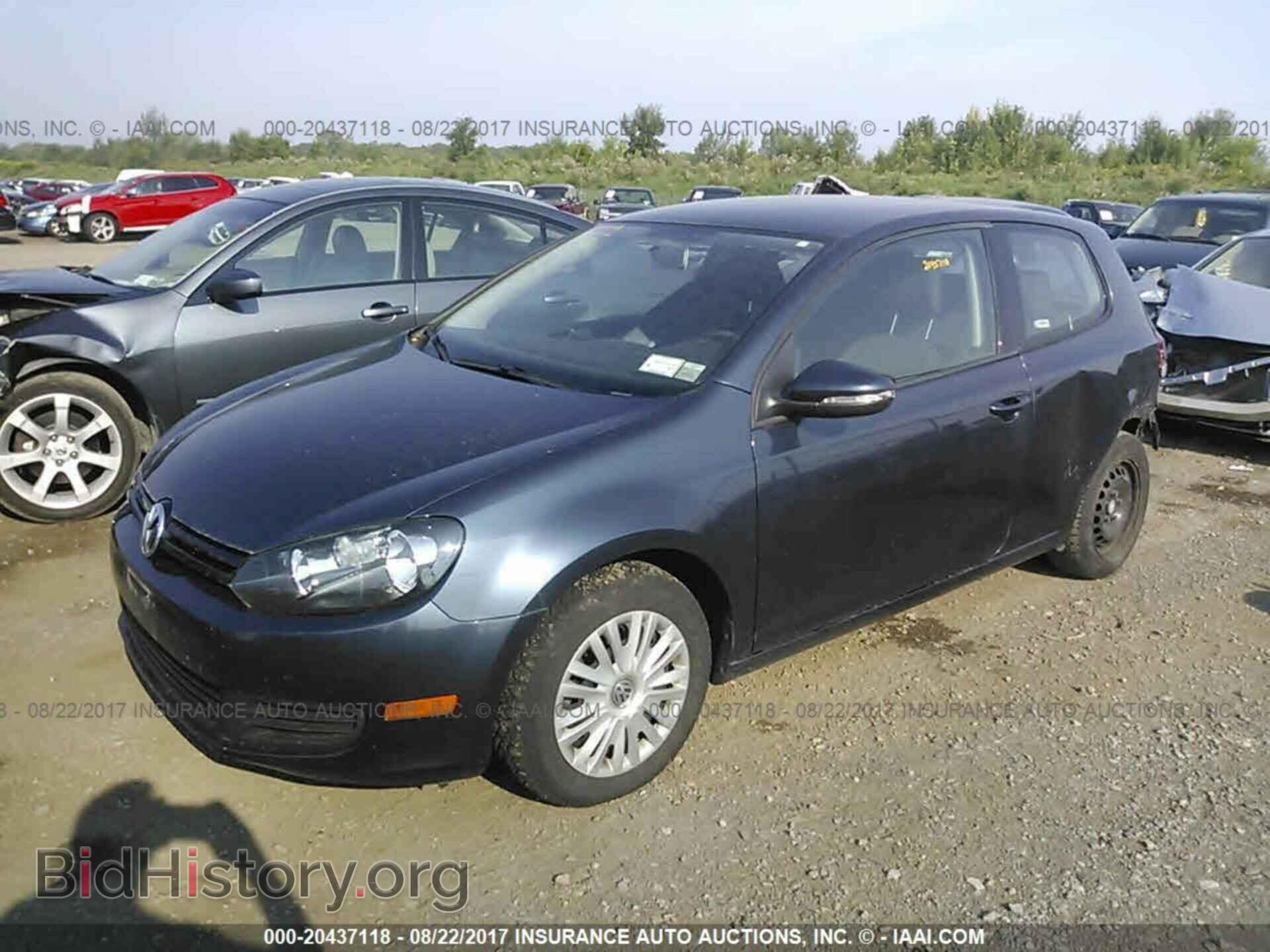 2012 Volkswagen Golf - VIN: WVWBB7AJ2CW299639 - Фото 2