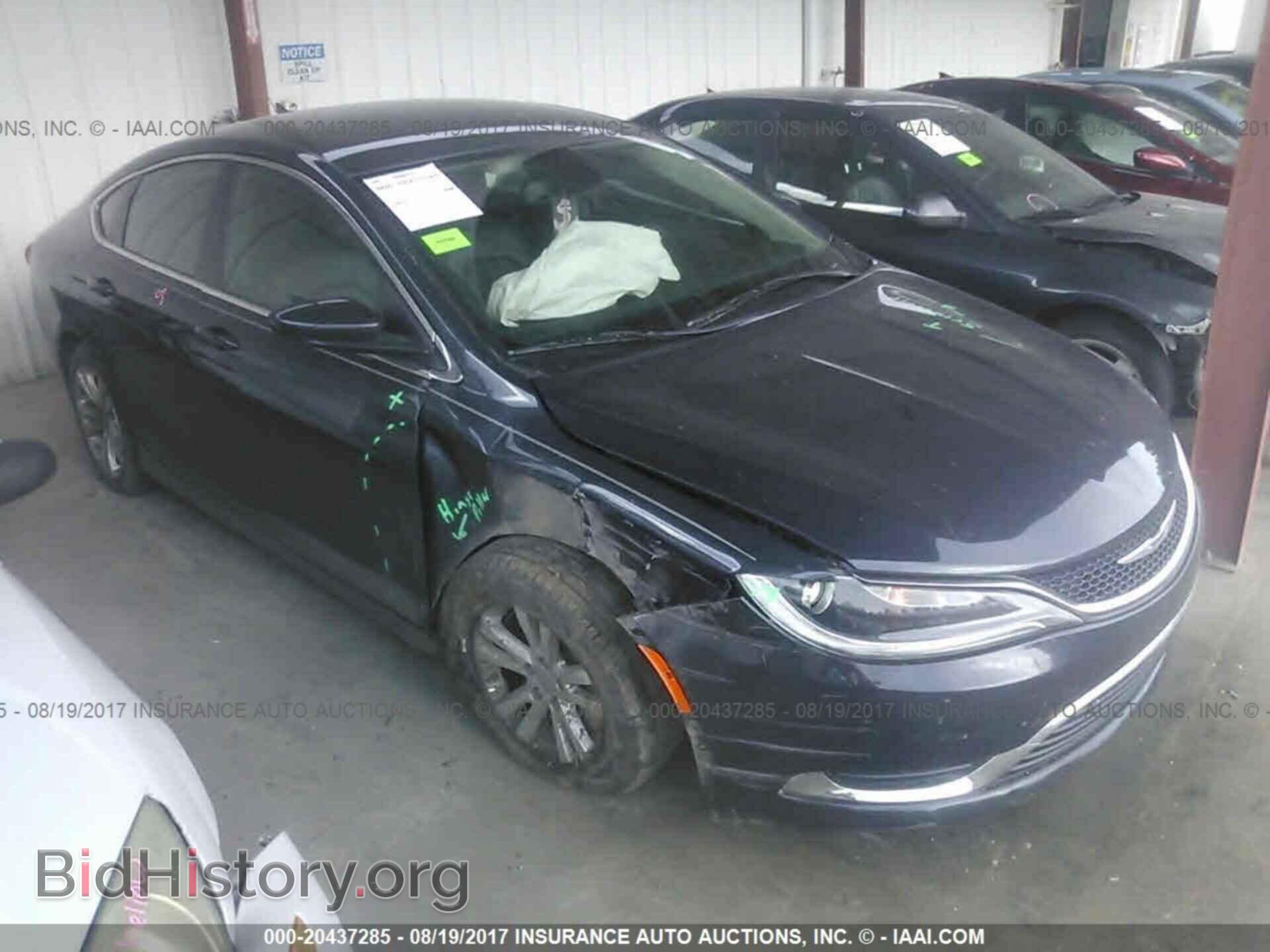 Фотография 1C3CCCAB9GN175726 - Chrysler 200 2016