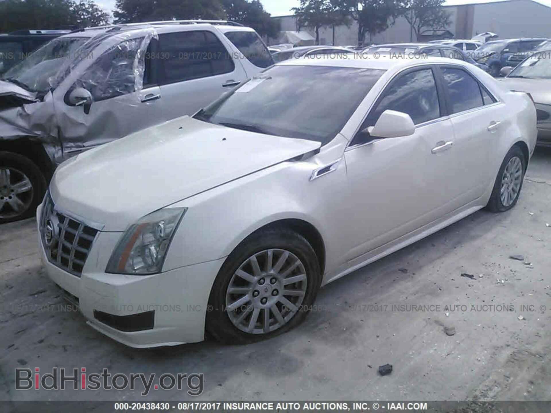 2012 Cadillac Cts - VIN: 1G6DF5E54C0154381 - Фото 2