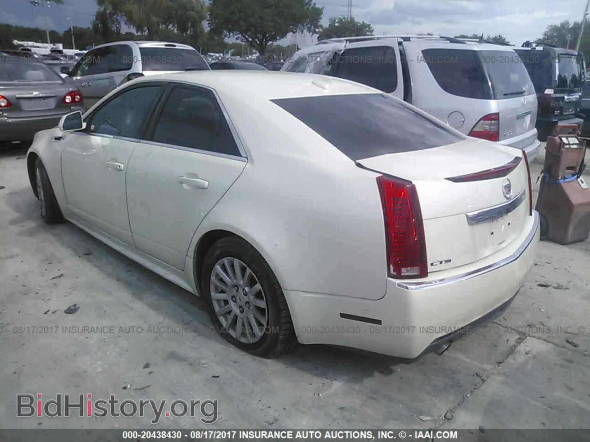2012 Cadillac Cts - VIN: 1G6DF5E54C0154381 - Фото 3