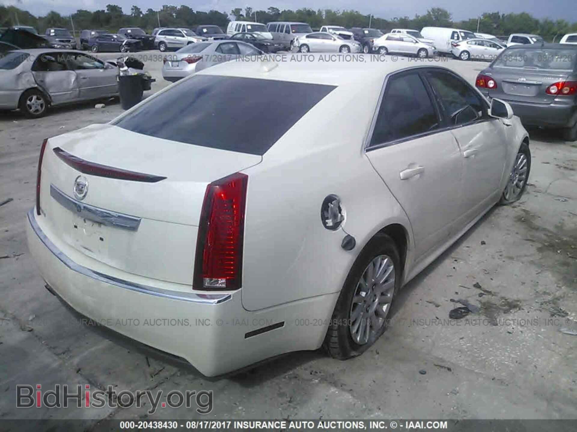 2012 Cadillac Cts - VIN: 1G6DF5E54C0154381 - Фото 4