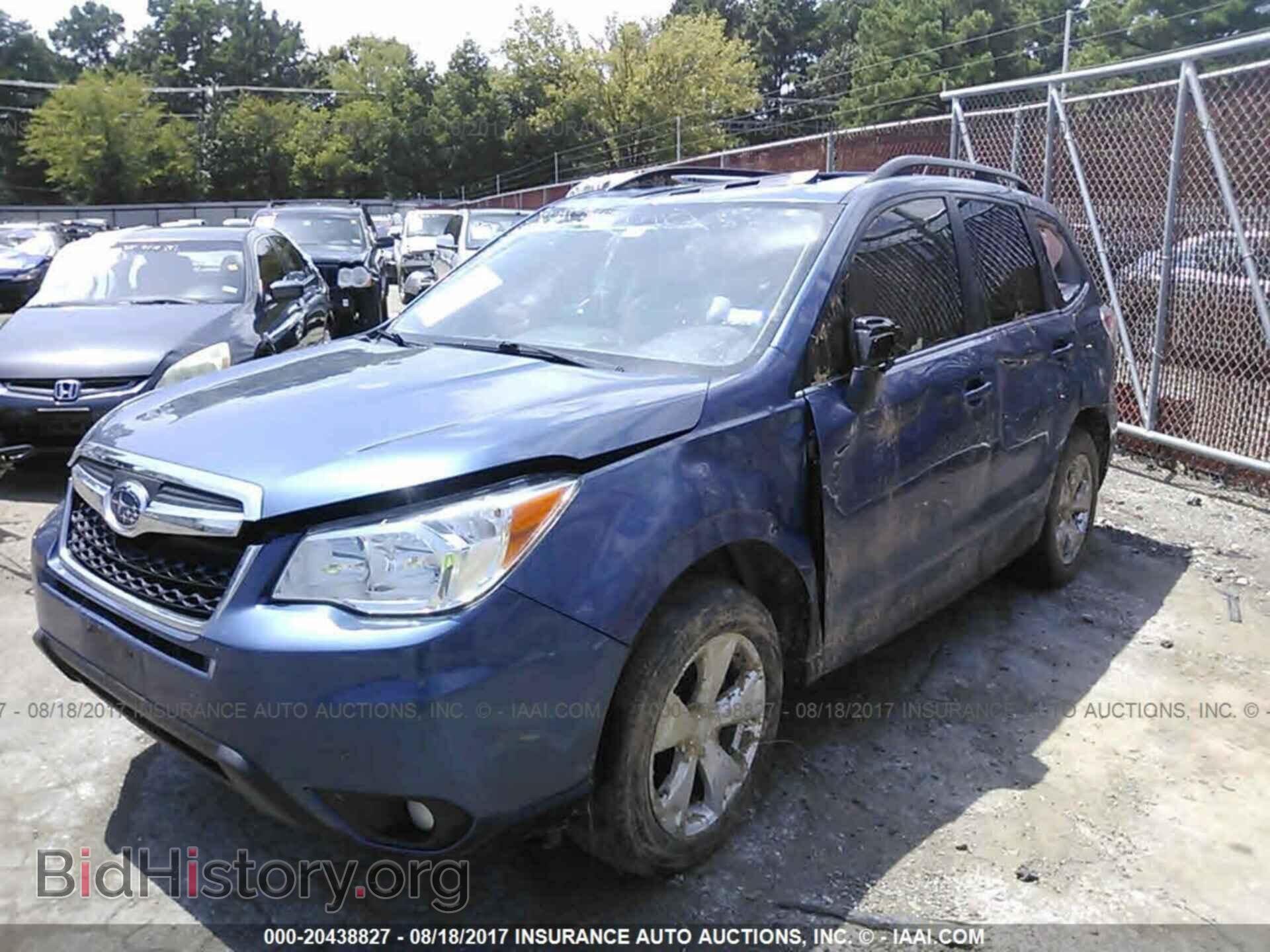 2014 Subaru Forester - VIN: JF2SJAHC0EH531395 - Фото 2