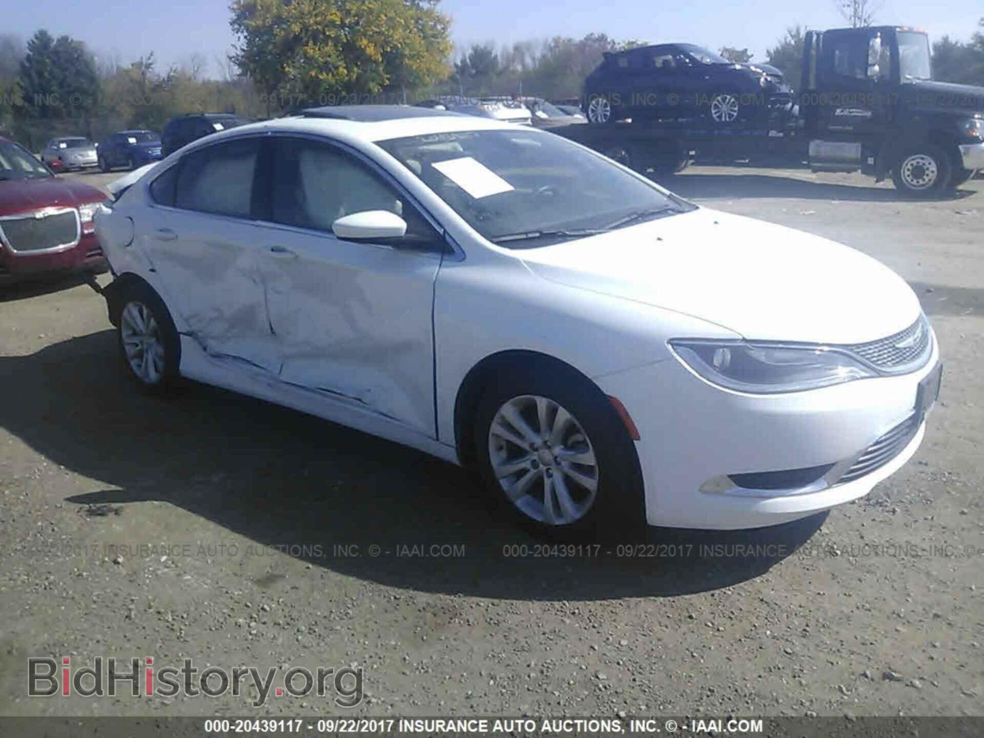 Фотография 1C3CCCAB4GN102490 - Chrysler 200 2016