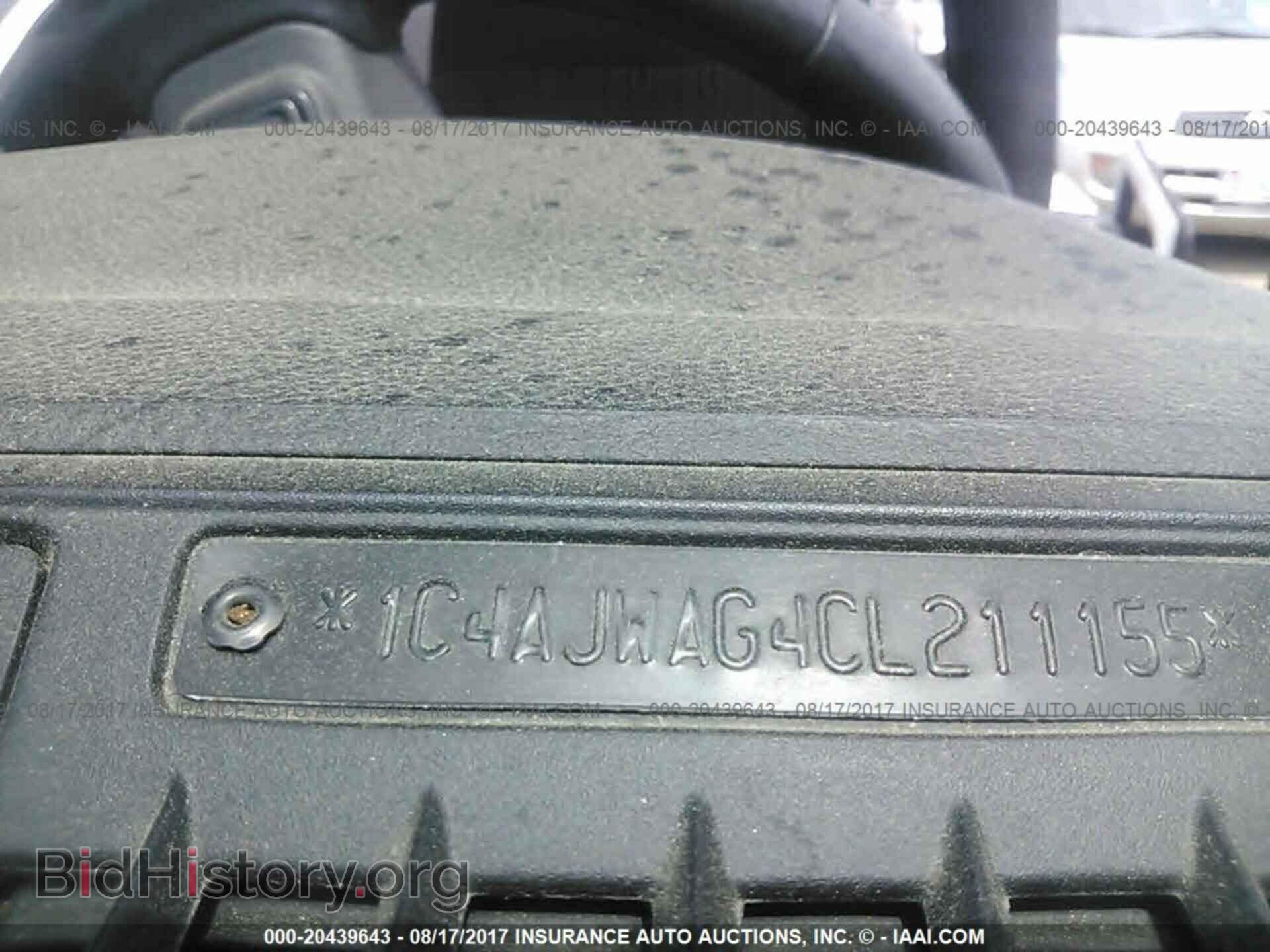 2012 Jeep Wrangler - VIN: 1C4AJWAG4CL211155 - Фото 9