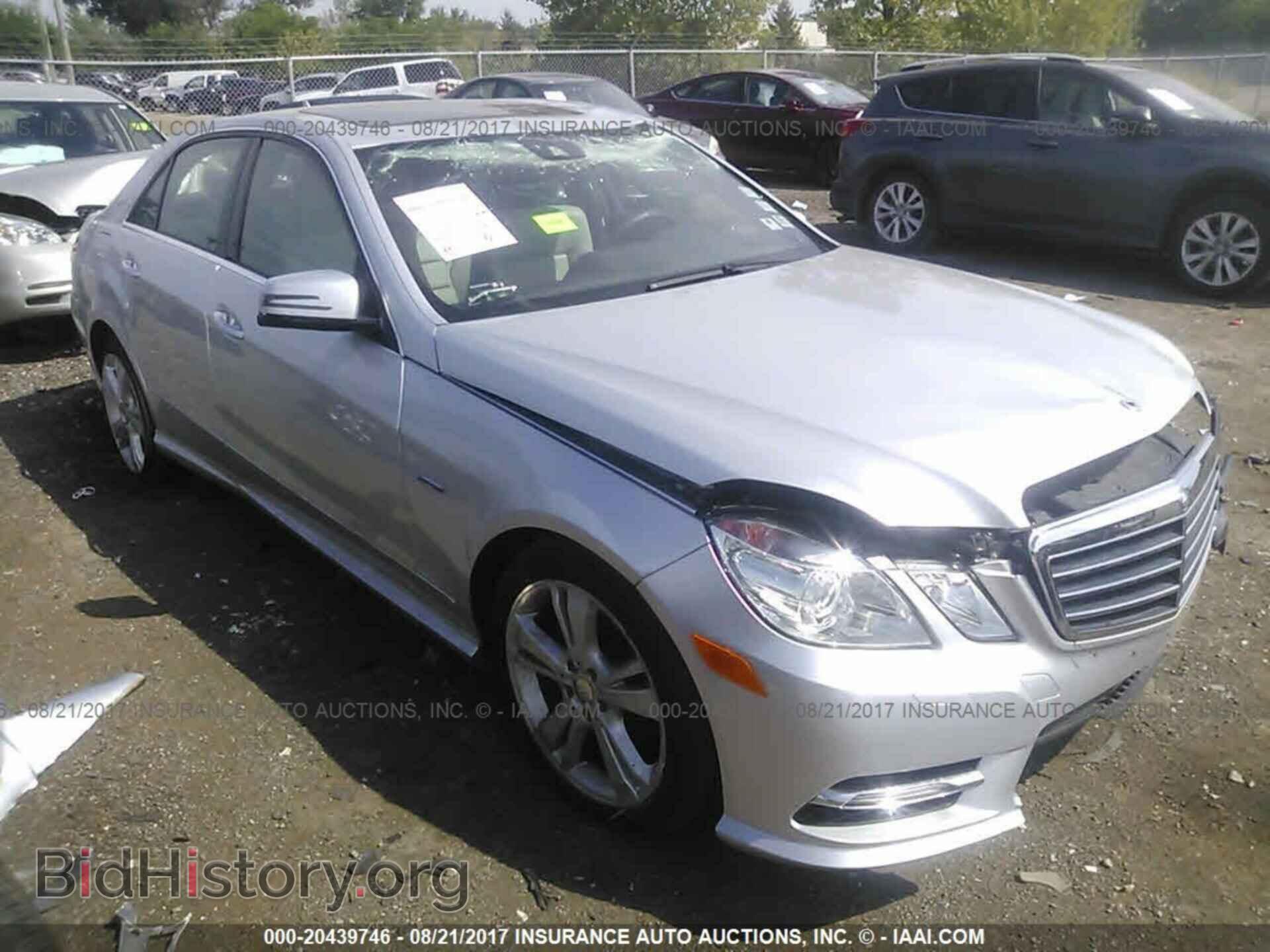 Photo WDDHF8JB5CA615406 - Mercedes-benz E 2012