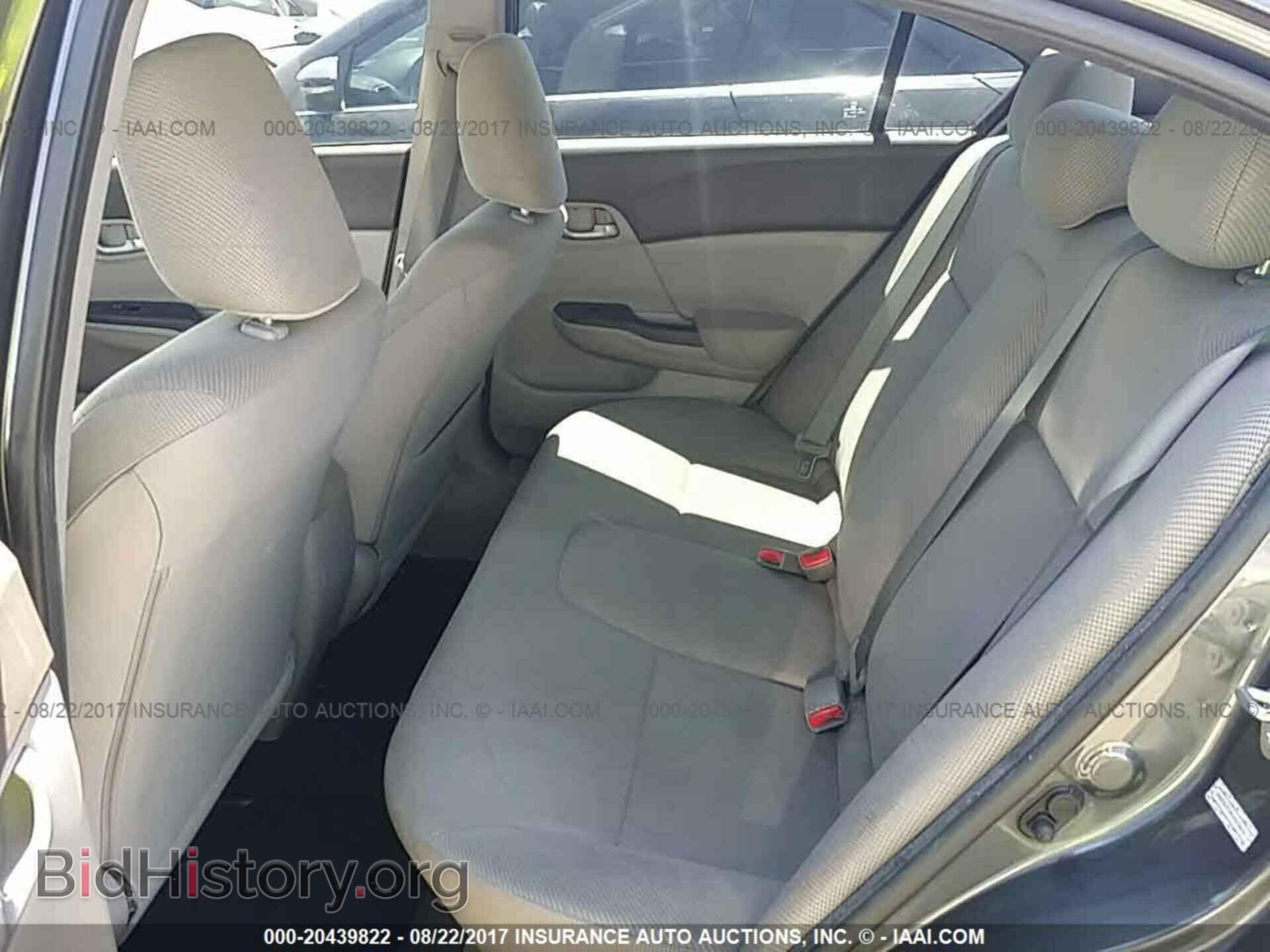2012 Honda Civic - VIN: 2HGFB2F54CH523610 - Фото 8