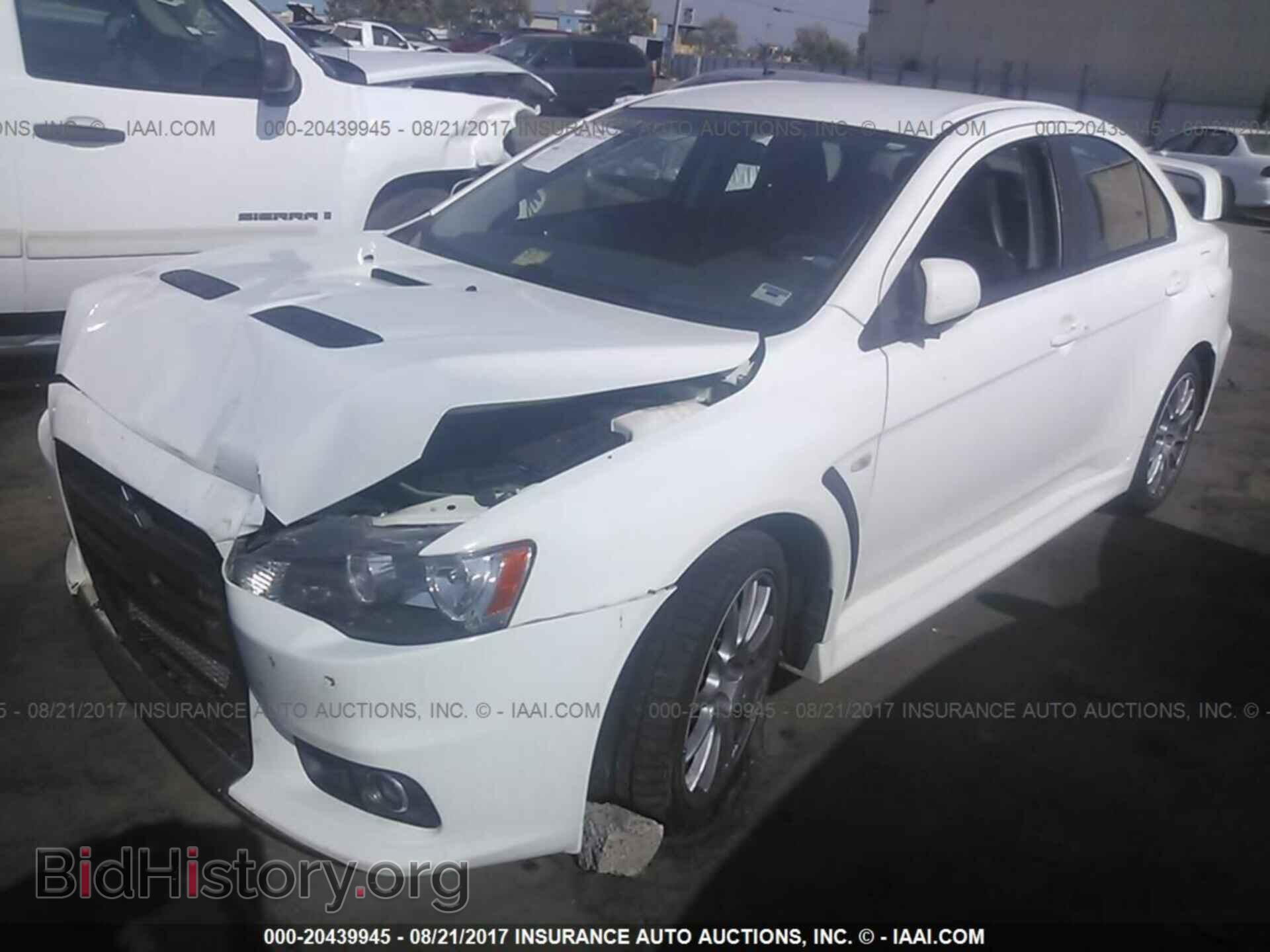 2011 Mitsubishi Lancer - VIN: JA32W8FVXBU036944 - Фото 2