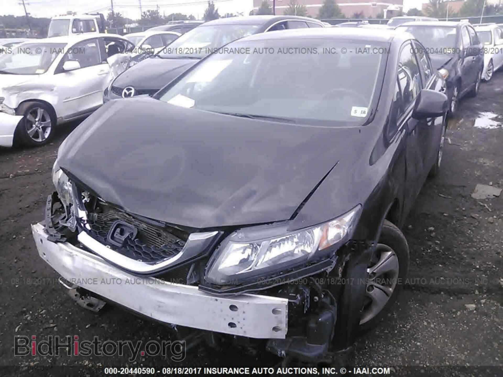 2013 Honda Civic - VIN: 19XFB2F52DE229196 - Фото 2