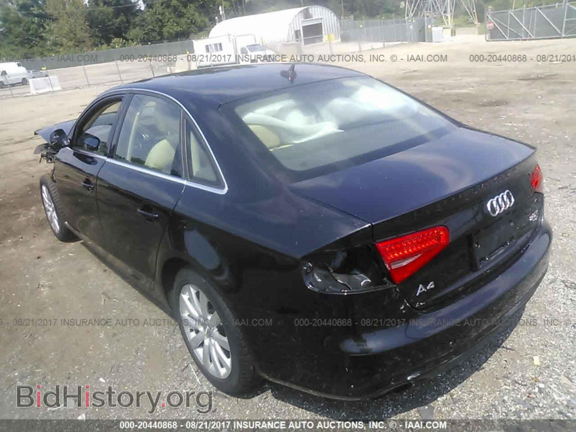 2013 Audi A4 - VIN: WAUBFAFL0DA088186 - Фото 3