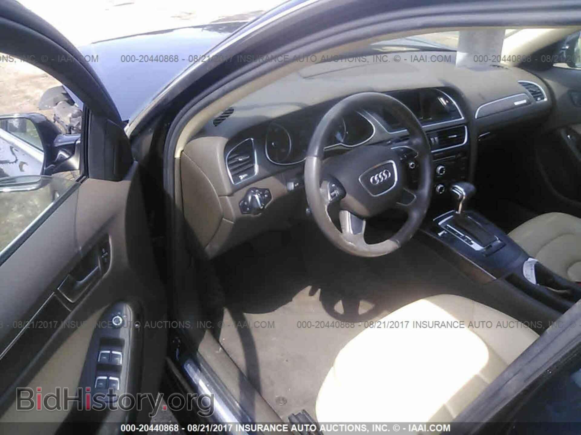 2013 Audi A4 - VIN: WAUBFAFL0DA088186 - Фото 5