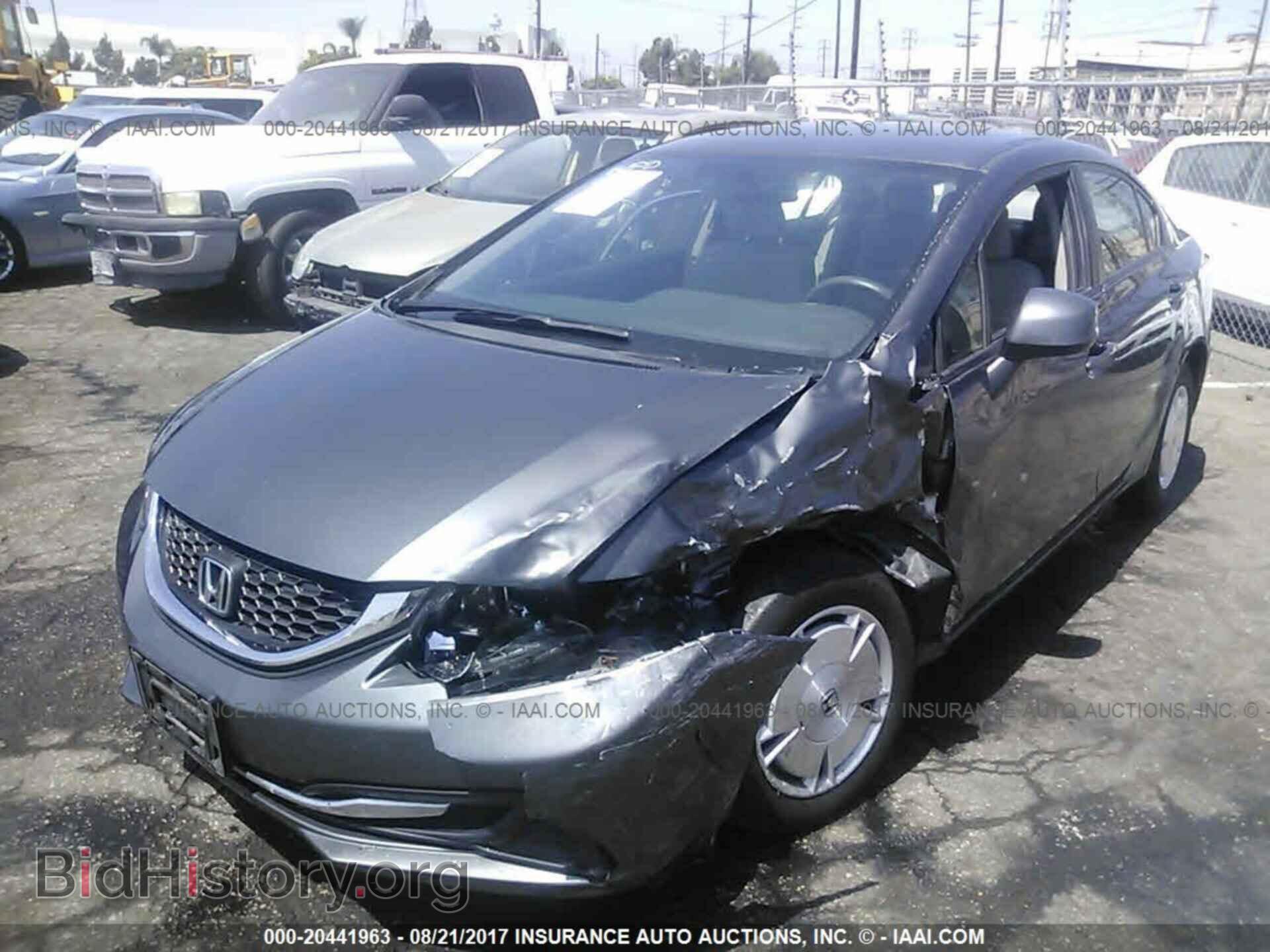 2013 Honda Civic - VIN: 2HGFB2F62DH532462 - Фото 2