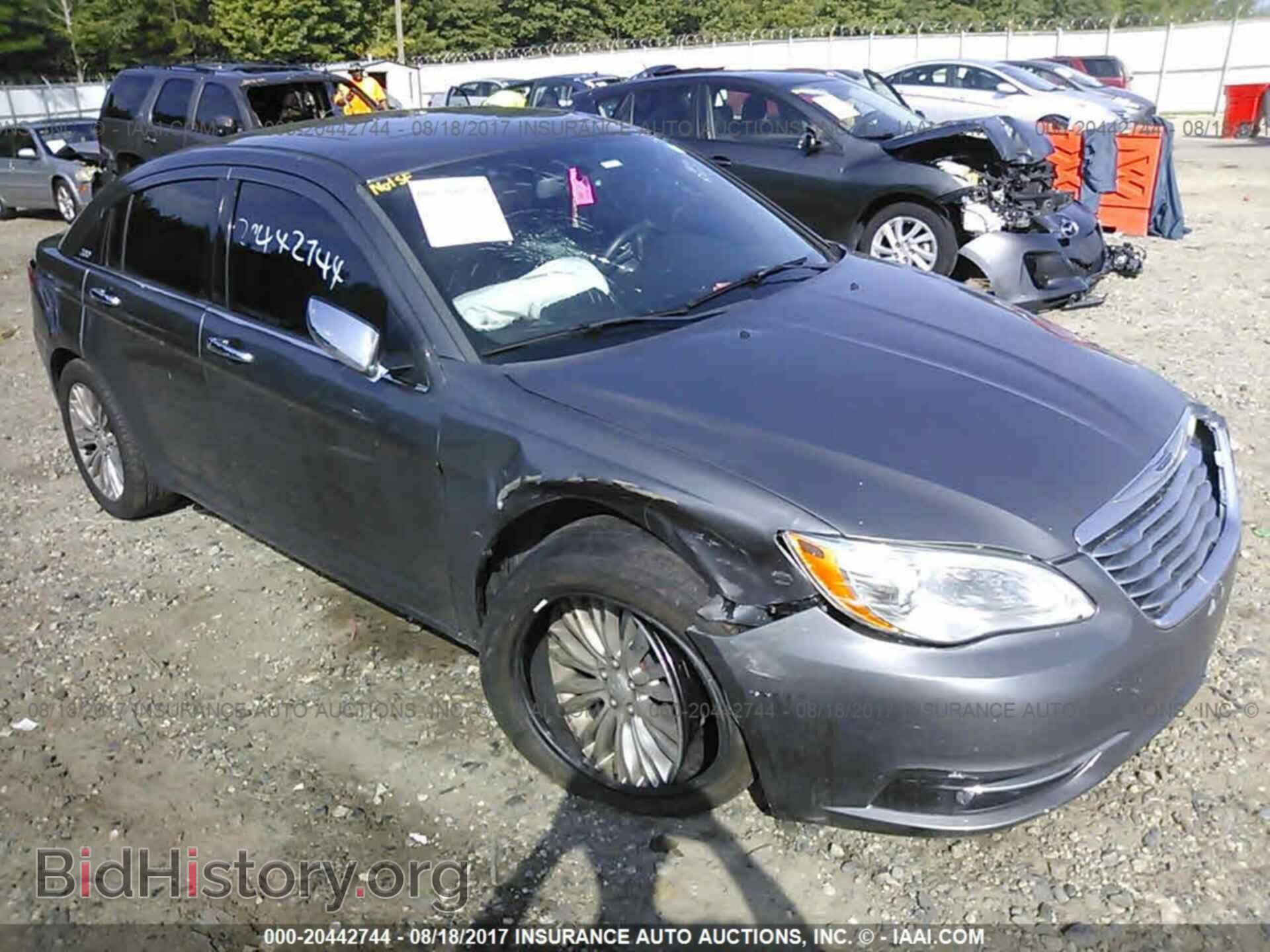 Фотография 1C3CCBCB7CN188072 - Chrysler 200 2012