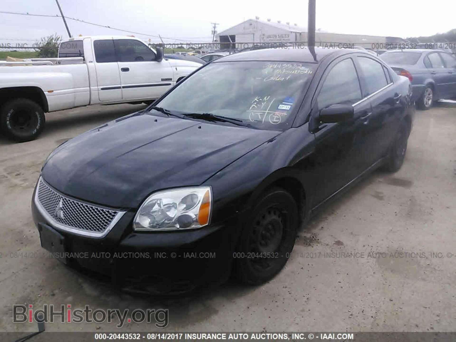 2012 Mitsubishi Galant - VIN: 4A32B3FF1CE009407 - Фото 2