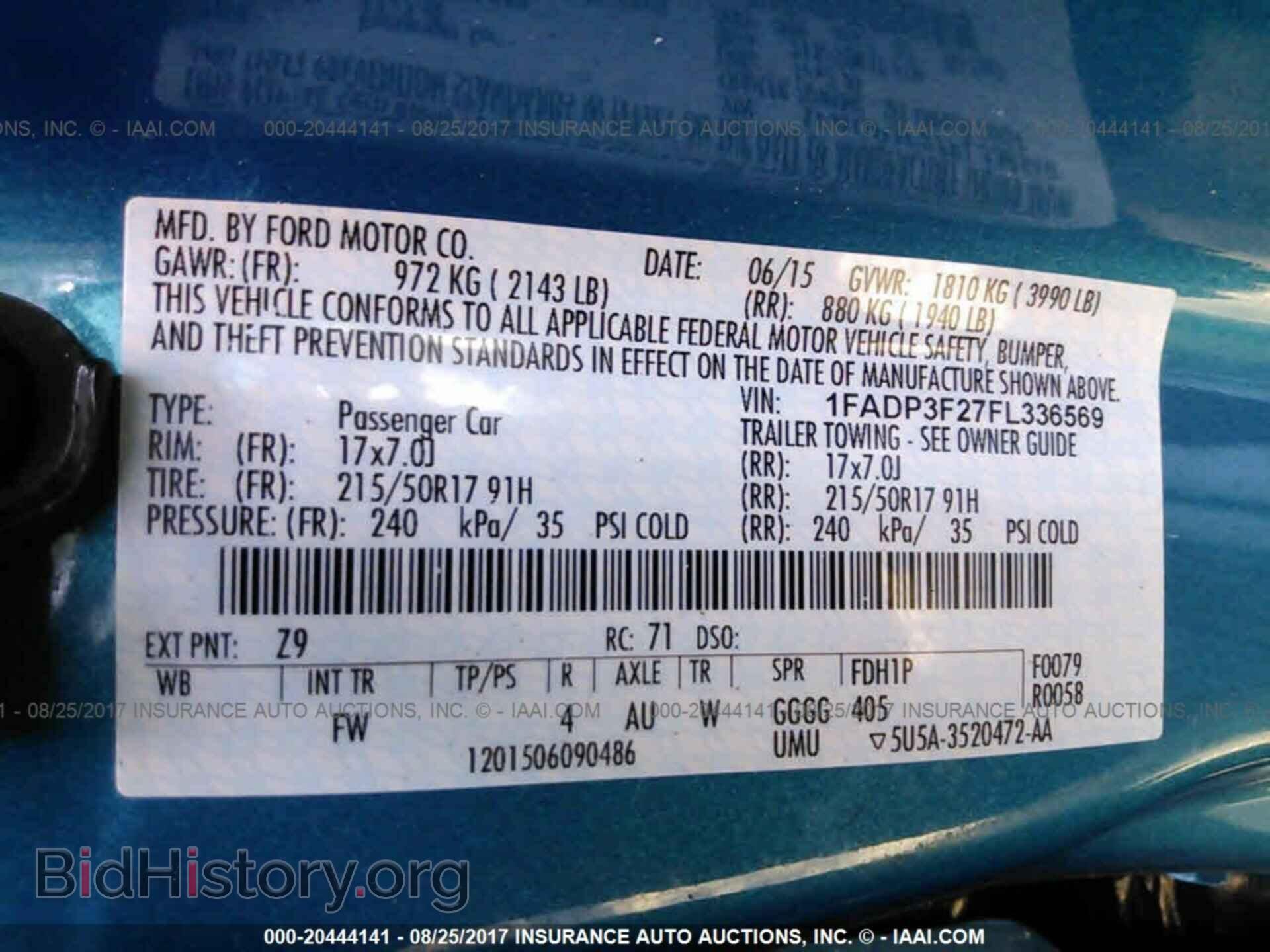 2015 Ford Focus - VIN: 1FADP3F27FL336569 - Photo 9