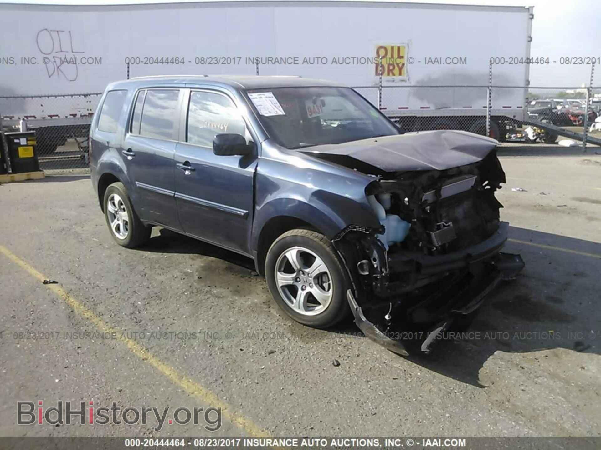 Фотография 5FNYF4H54CB058255 - Honda Pilot 2012
