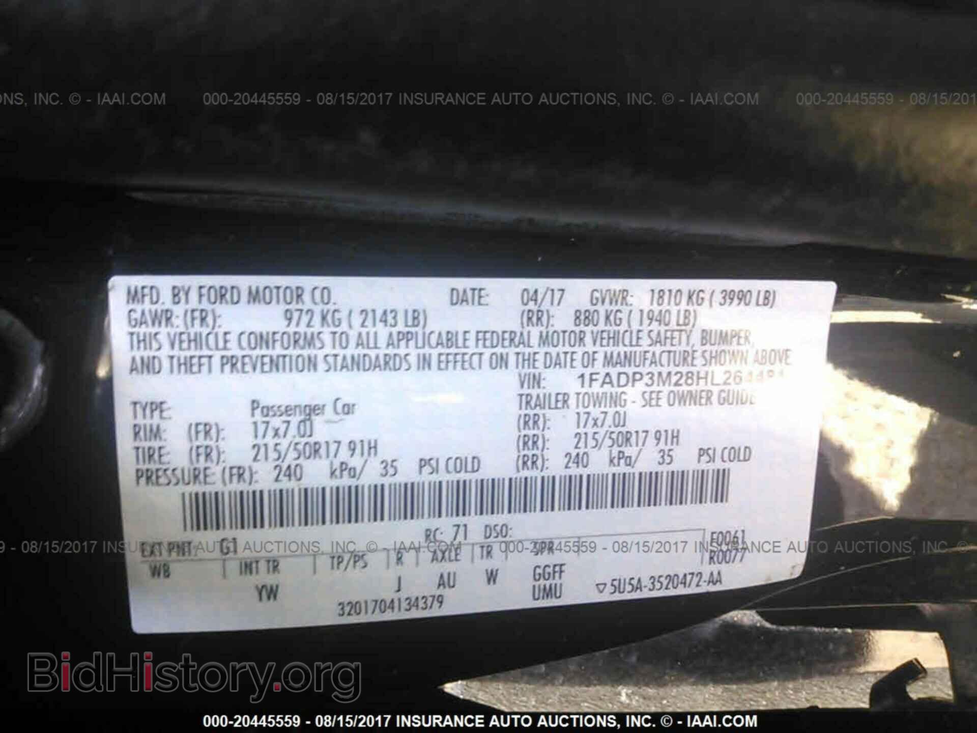 2017 Ford Focus - VIN: 1FADP3M28HL264481 - Photo 9
