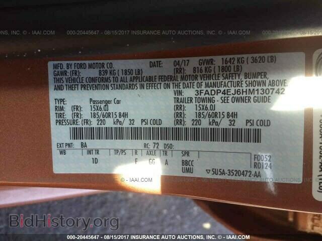 2017 Ford Fiesta - VIN: 3FADP4EJ6HM130742 - Photo 9