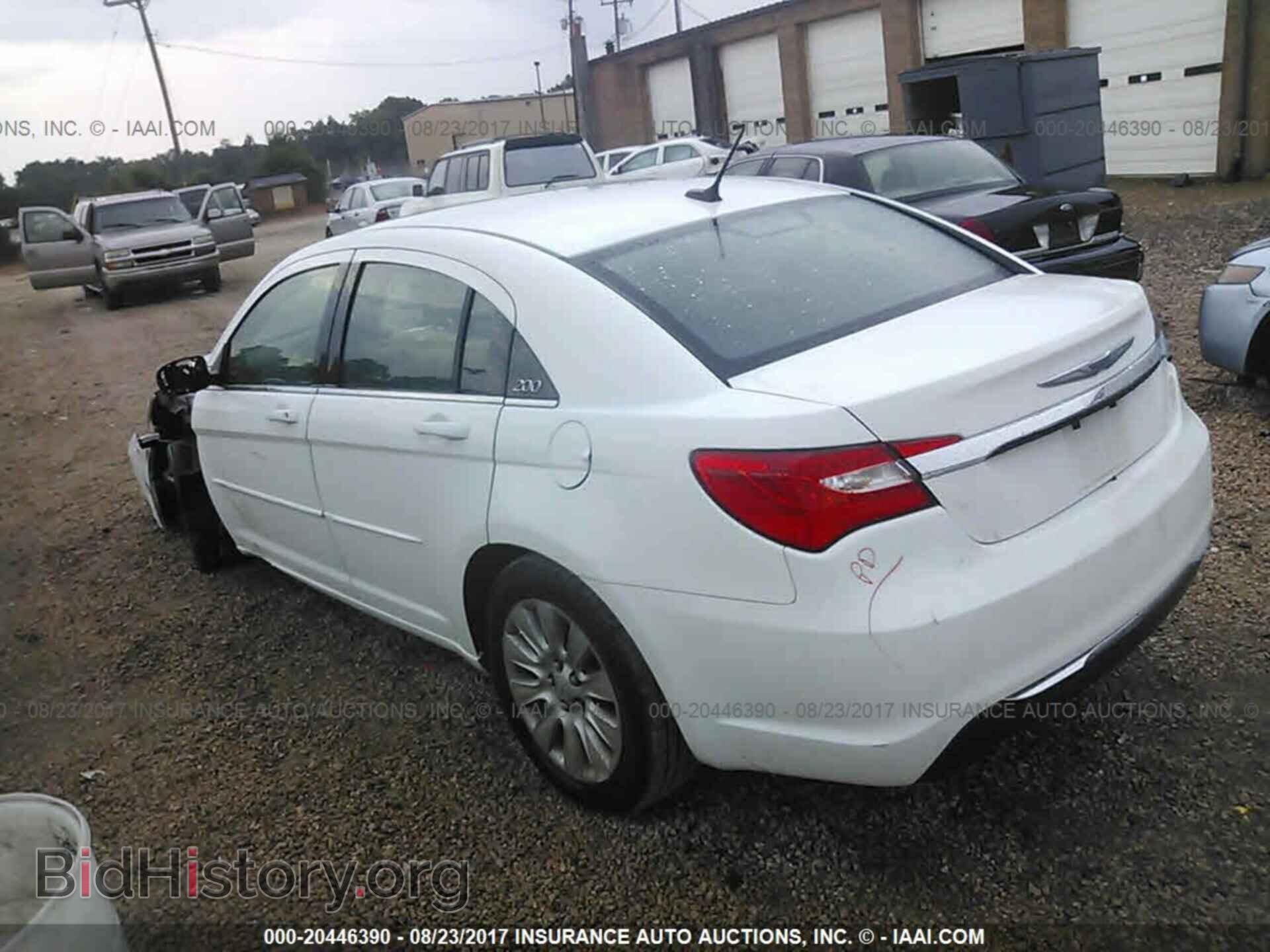 2012 Chrysler 200 - VIN: 1C3CCBABXCN240801 - Фото 3