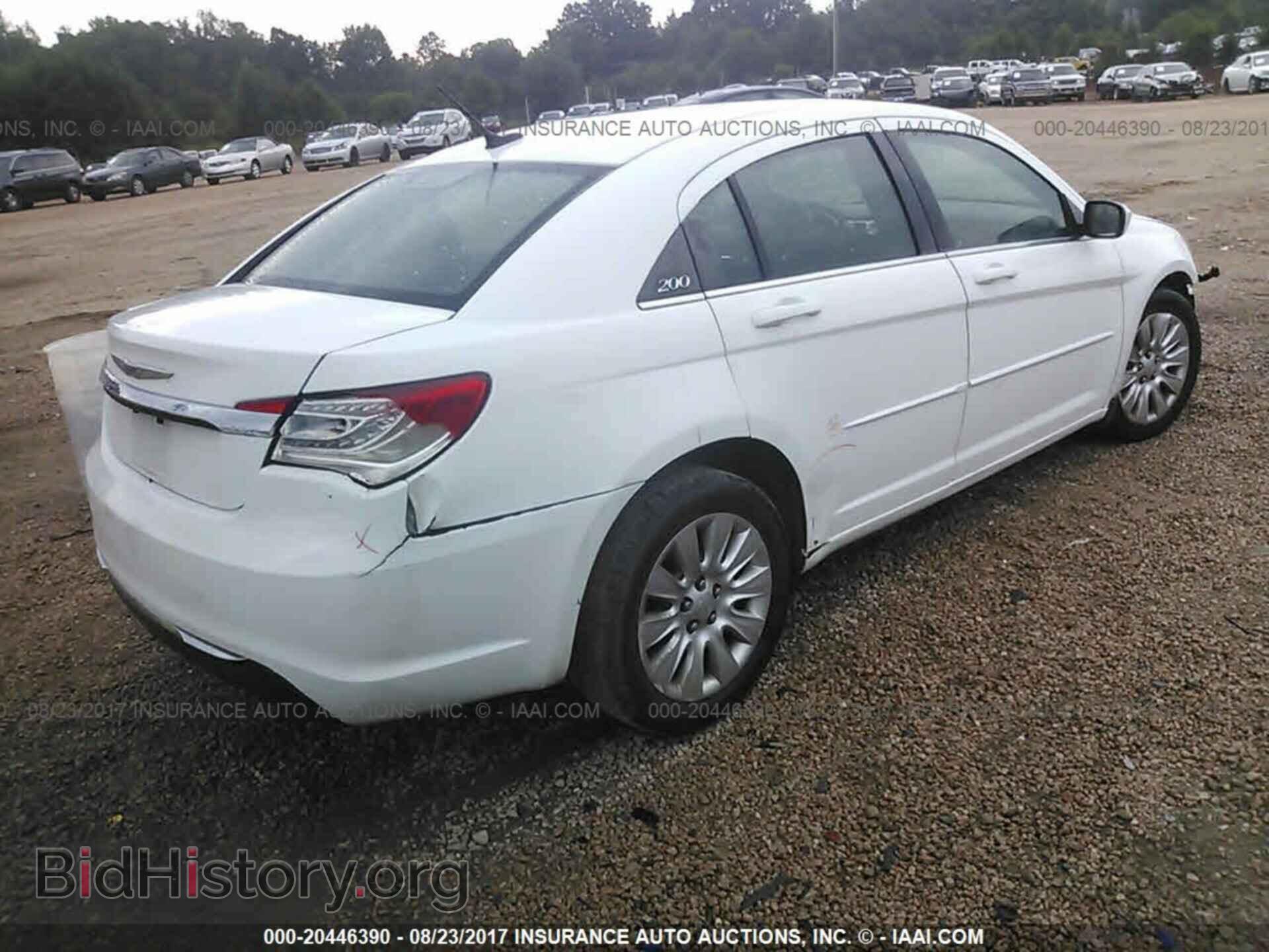 2012 Chrysler 200 - VIN: 1C3CCBABXCN240801 - Фото 4