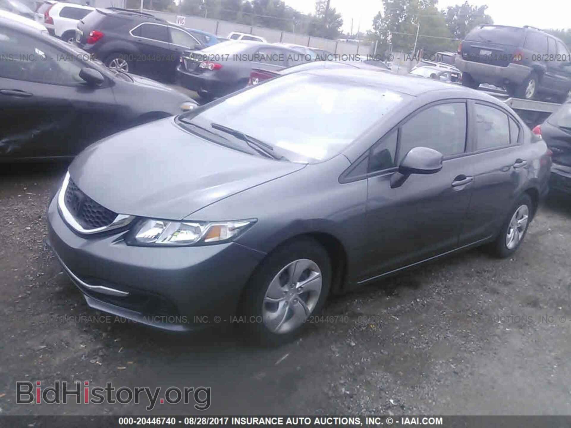 2013 Honda Civic - VIN: 19XFB2F52DE097850 - Фото 2