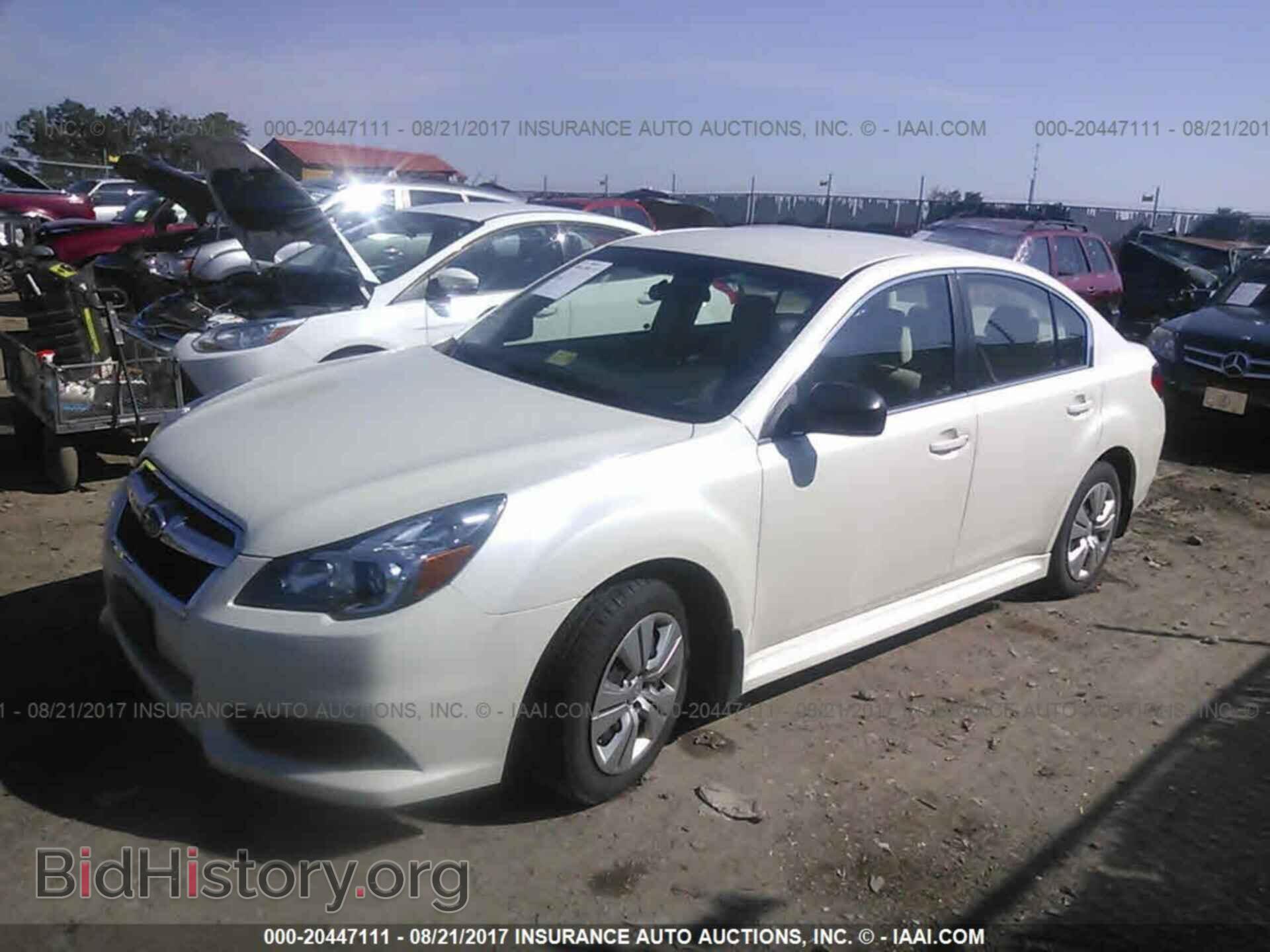 2013 SUBARU LEGACY - VIN: 4S3BMCA65D3047319 - Фото 2
