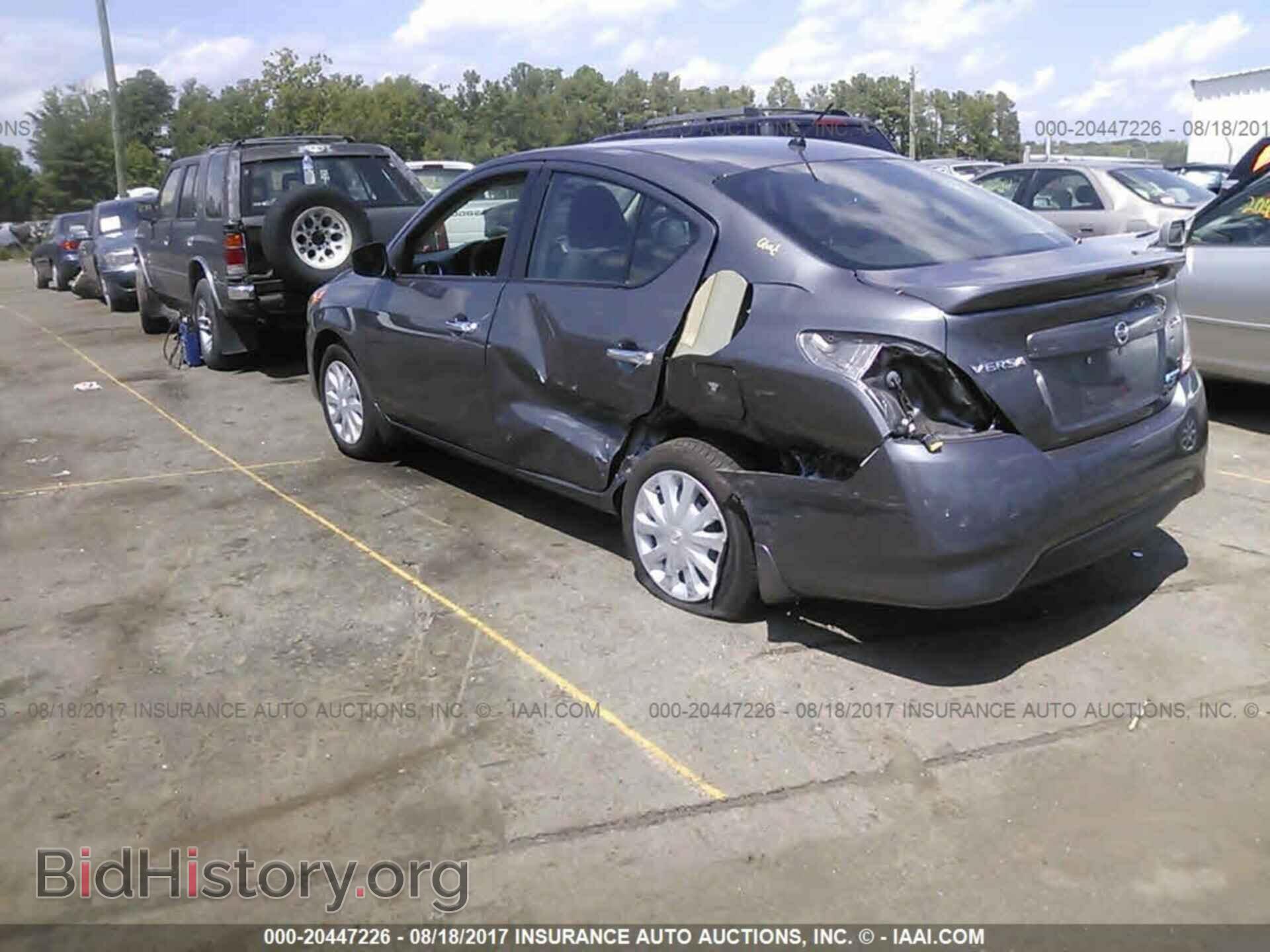 2016 Nissan Versa - VIN: 3N1CN7AP6GL854476 - Фото 3