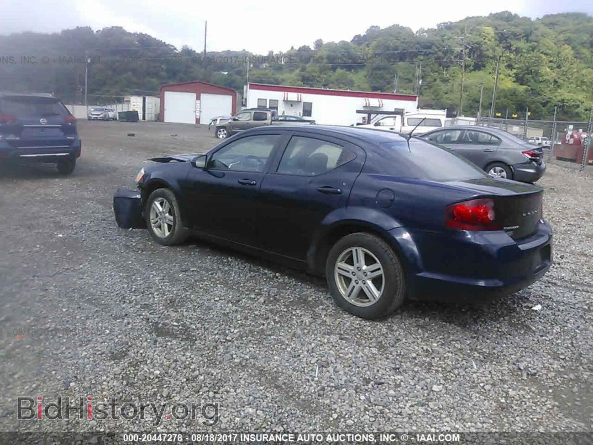 2012 Dodge Avenger - VIN: 1C3CDZCB6CN147647 - Фото 3