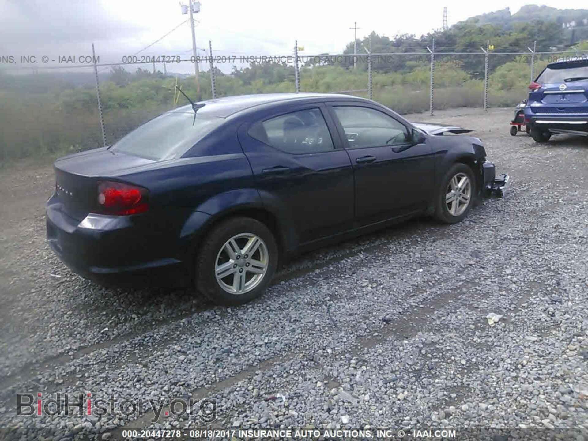 2012 Dodge Avenger - VIN: 1C3CDZCB6CN147647 - Фото 4