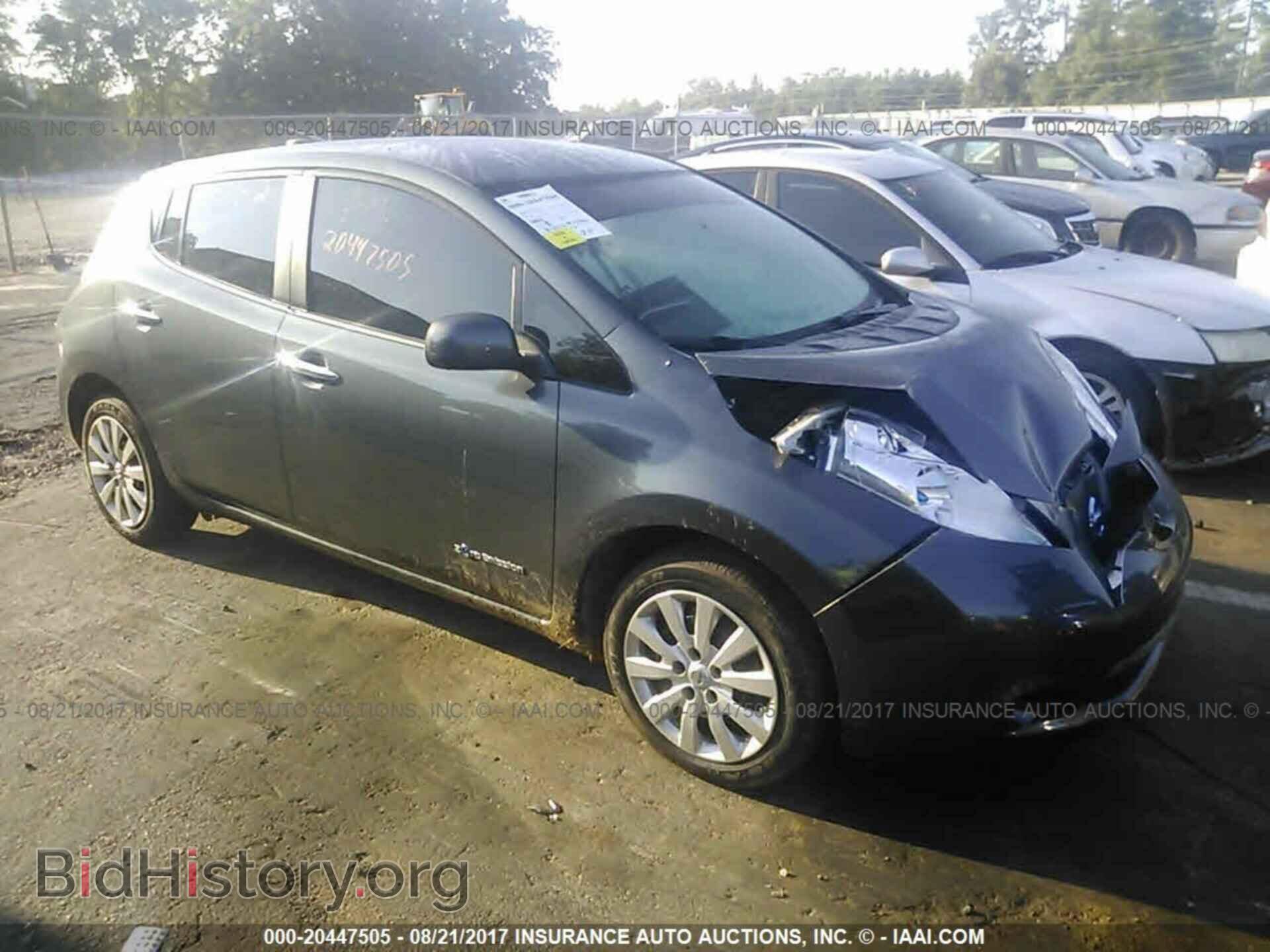 Фотография 1N4AZ0CP1DC418483 - Nissan Leaf 2013