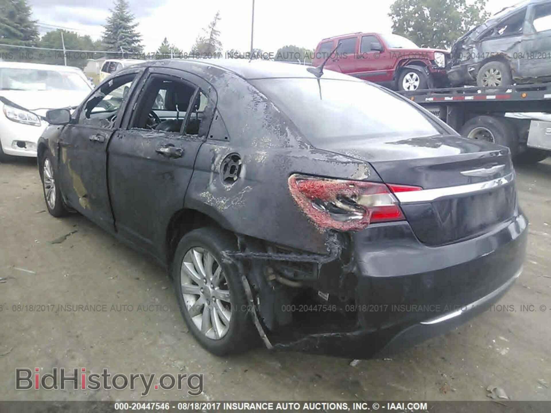 2012 Chrysler 200 - VIN: 1C3CCBCB7CN235035 - Фото 3