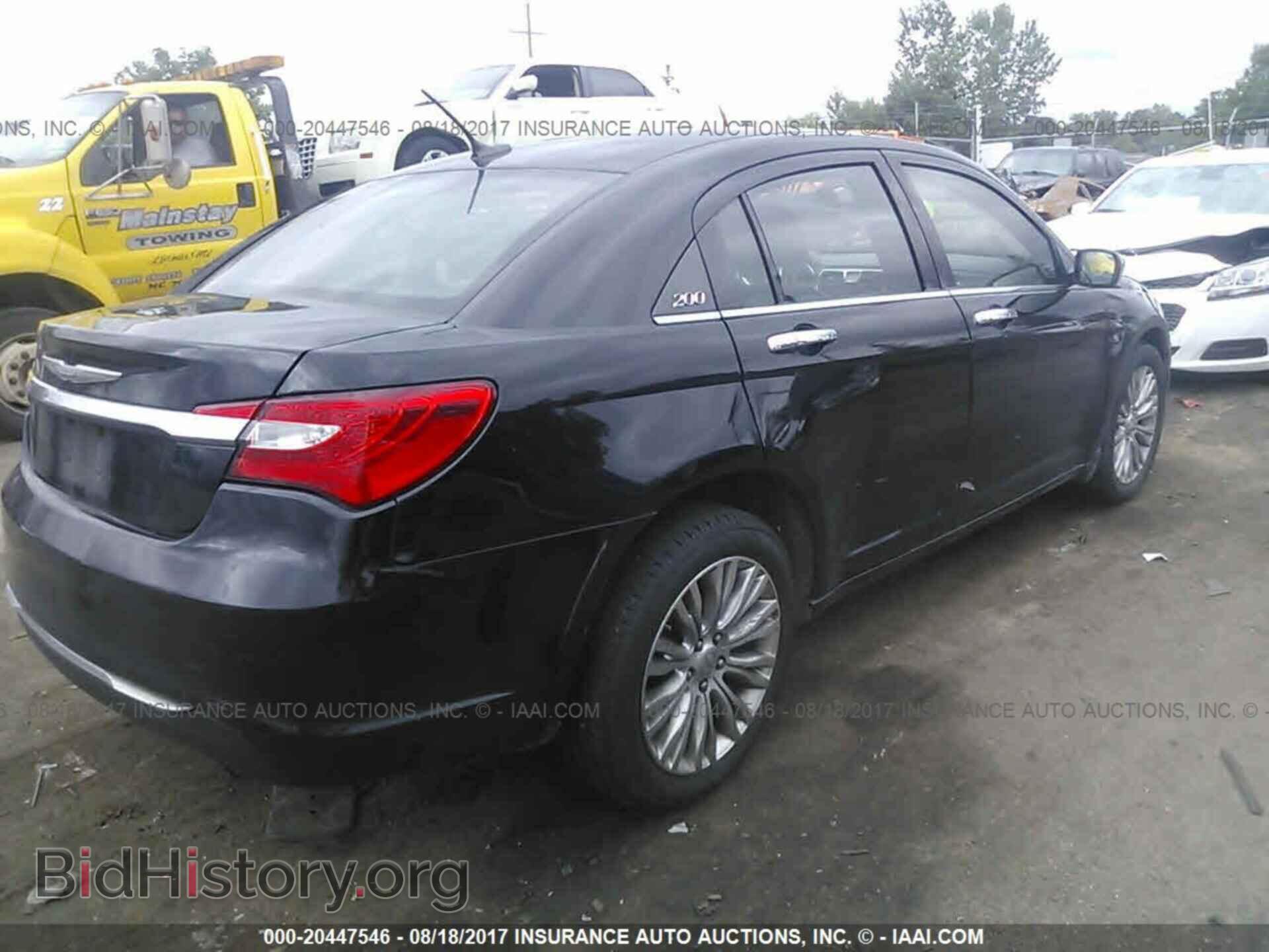 2012 Chrysler 200 - VIN: 1C3CCBCB7CN235035 - Фото 4