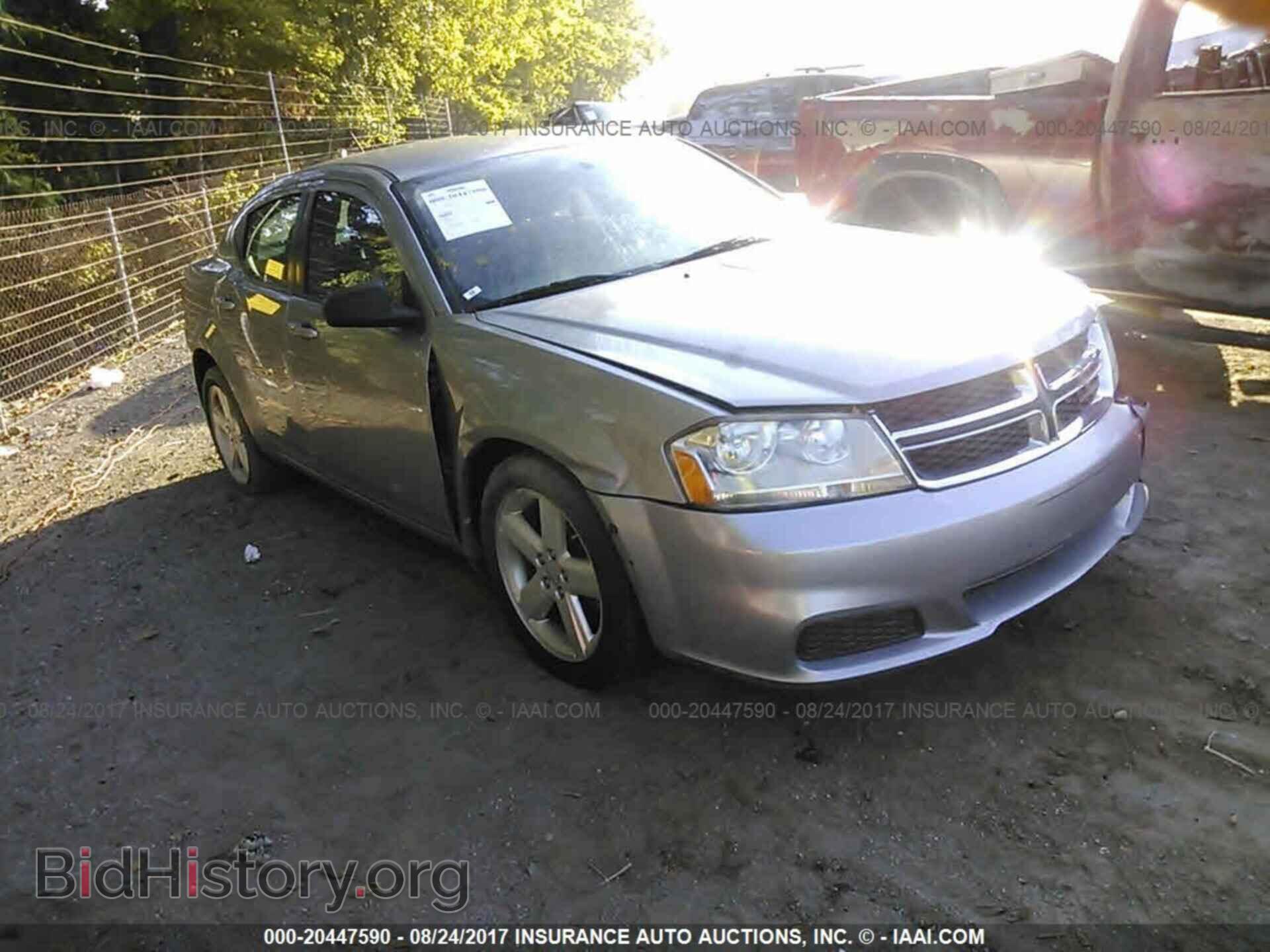 Photo 1C3CDZAB3DN566379 - Dodge Avenger 2013