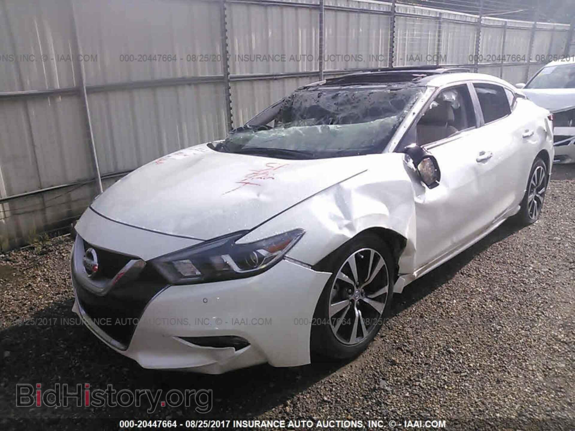2017 Nissan Maxima - VIN: 1N4AA6AP0HC421619 - Фото 2