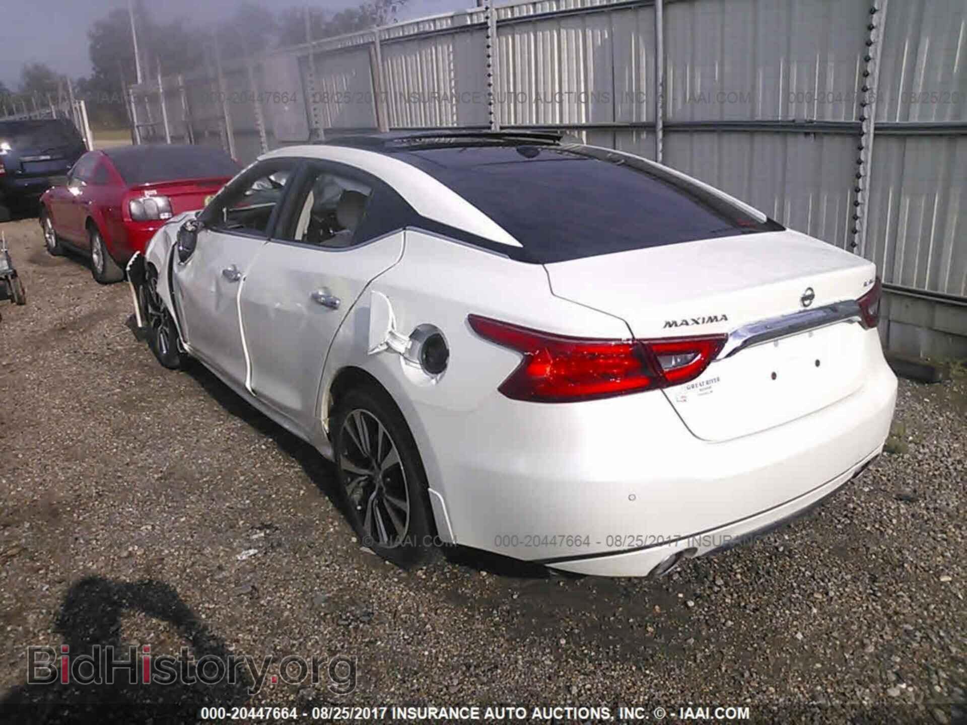2017 Nissan Maxima - VIN: 1N4AA6AP0HC421619 - Фото 3