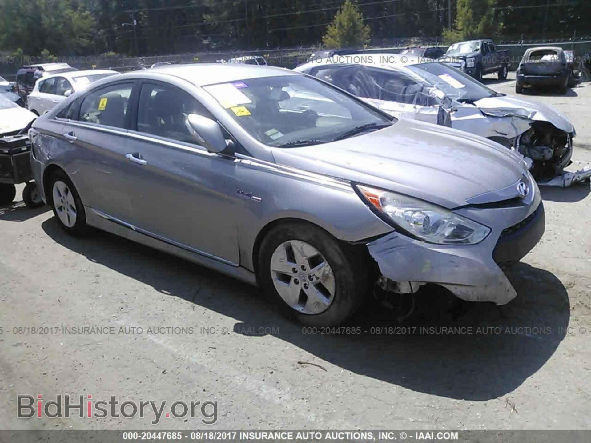 Фотография KMHEC4A40CA027070 - Hyundai Sonata 2012