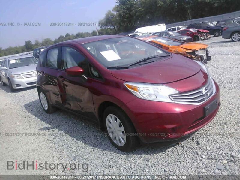 2016 Nissan VERSA NOTE (VIN 3N1CE2CP7GL373166) — фото 1 из 10, IAAI, повреждение: правый бок