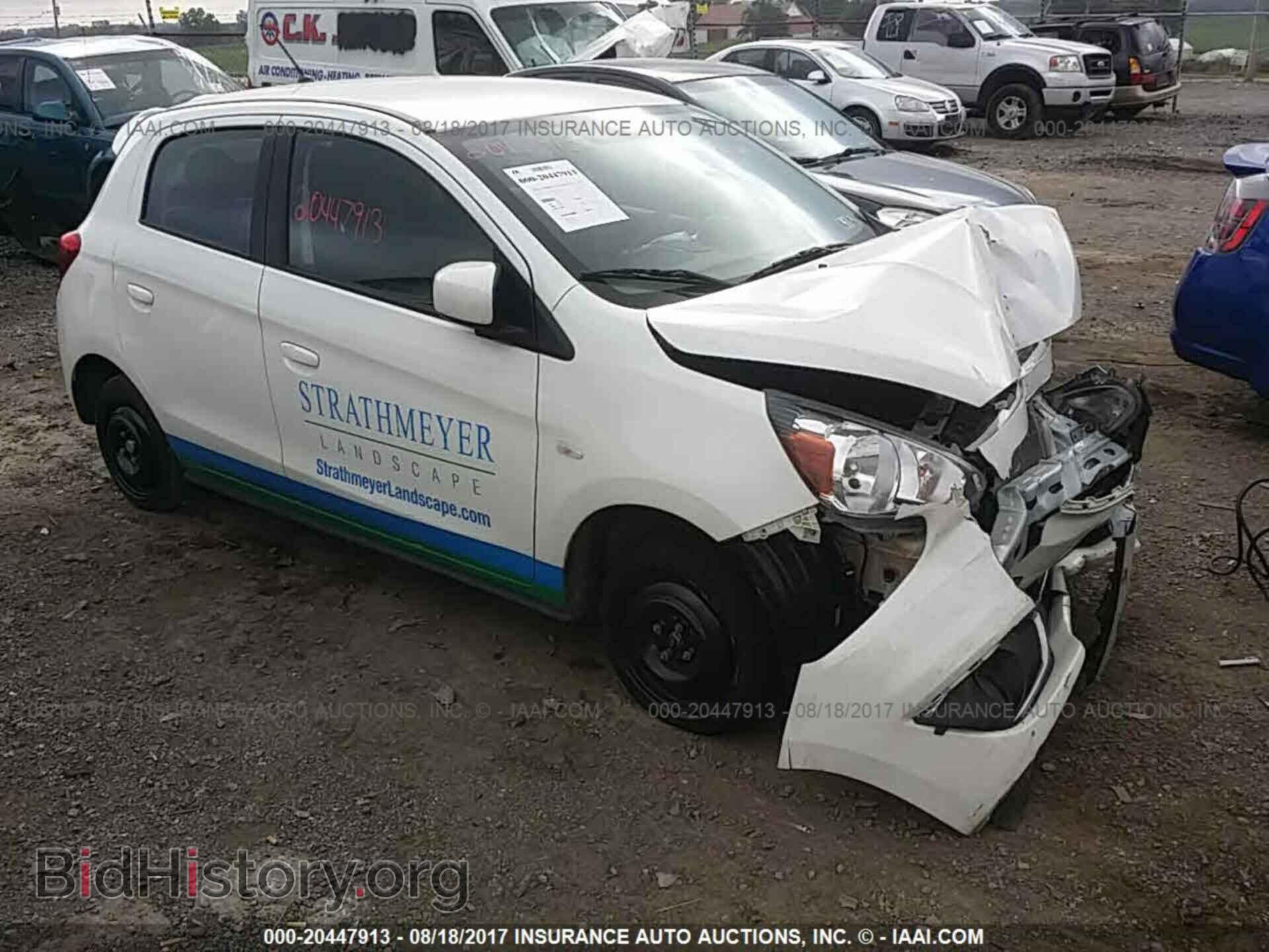 Photo ML32A3HJXHH008823 - Mitsubishi Mirage 2017
