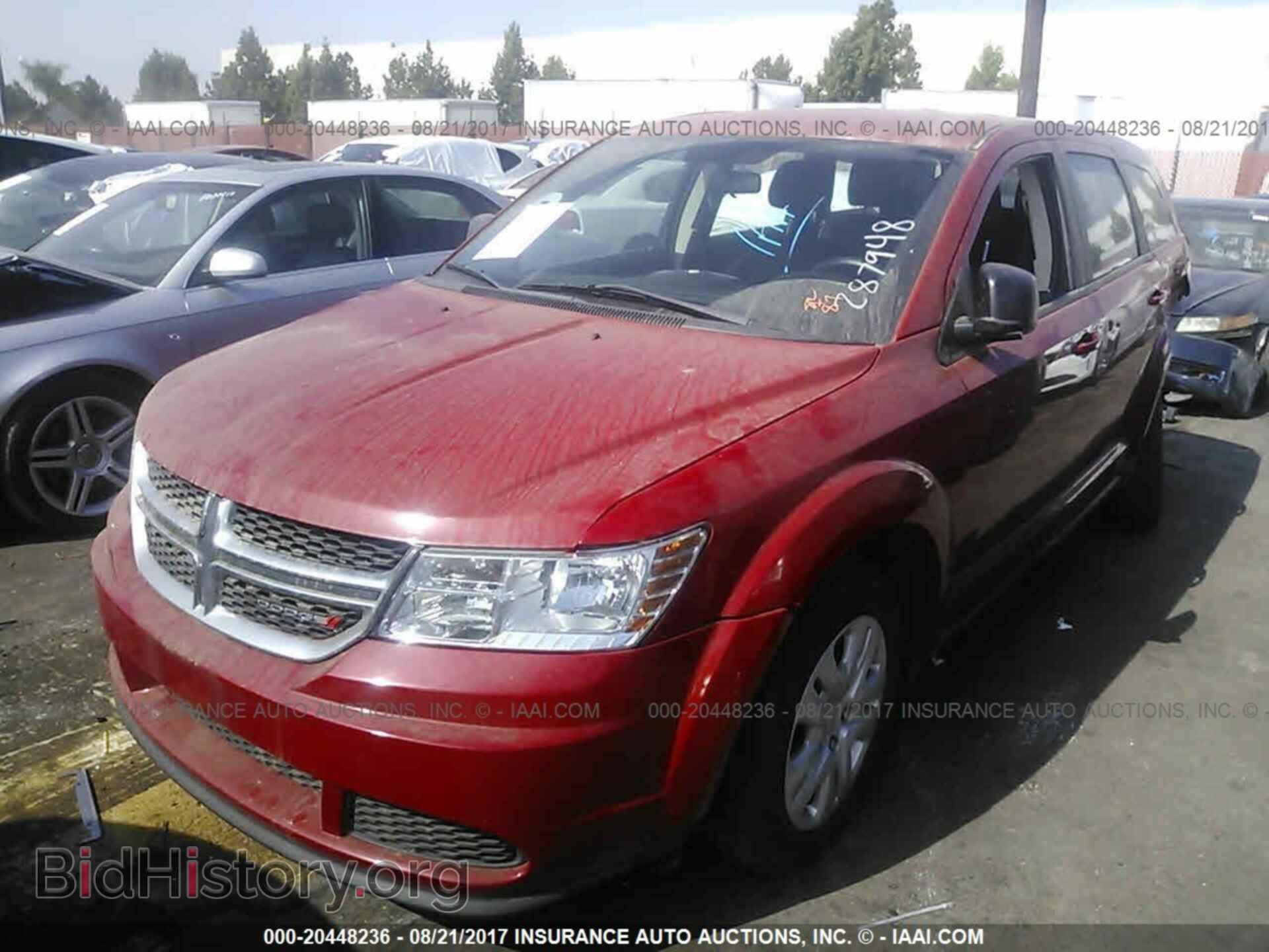 2014 Dodge Journey - VIN: 3C4PDCAB7ET287948 - Фото 2