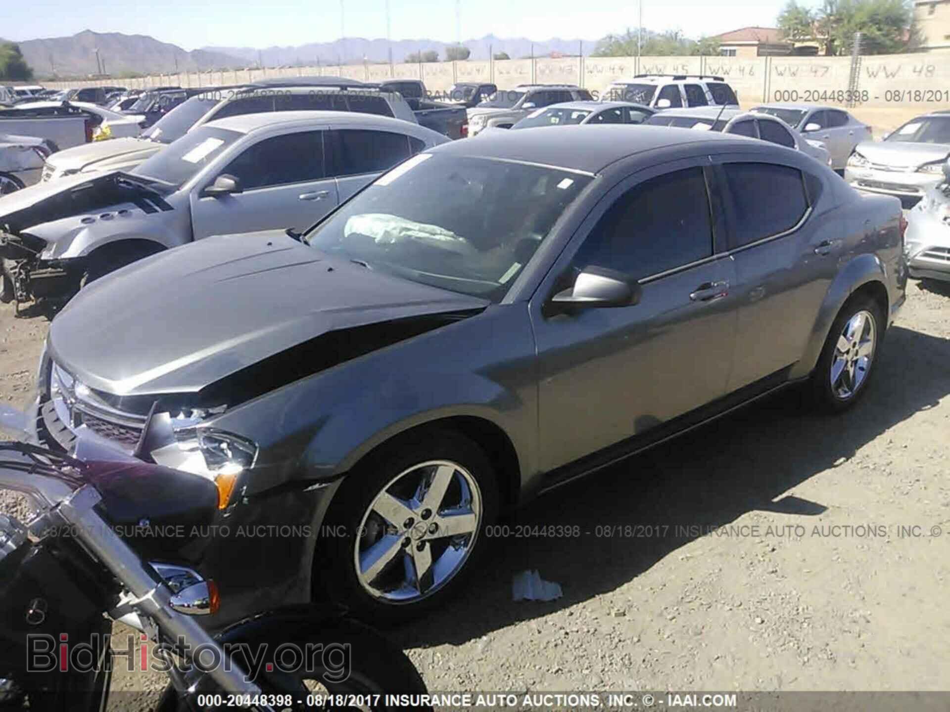 2013 Dodge Avenger - VIN: 1C3CDZAB0DN771268 - Фото 2
