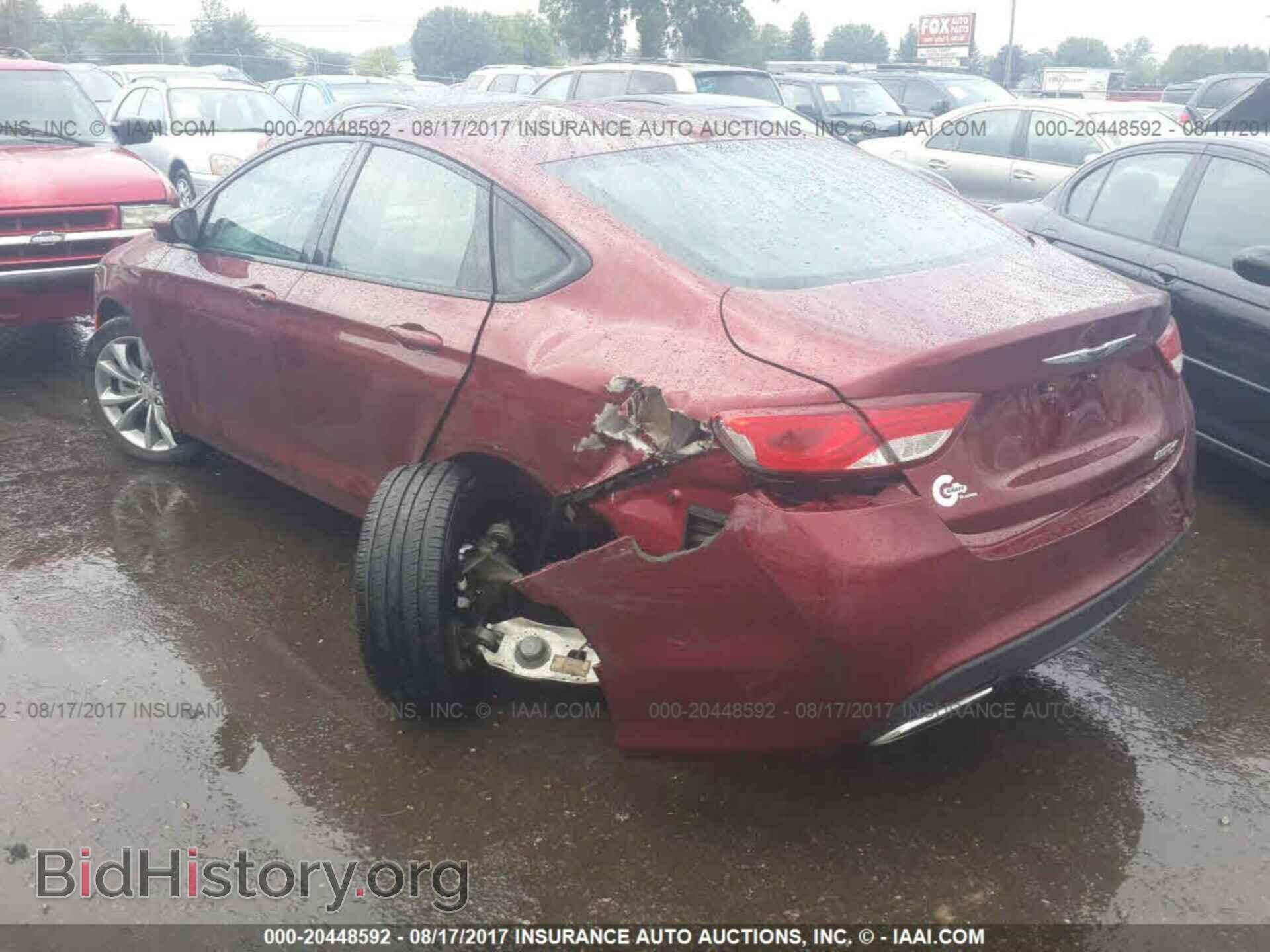 2015 Chrysler 200 - VIN: 1C3CCCBB0FN626619 - Photo 3