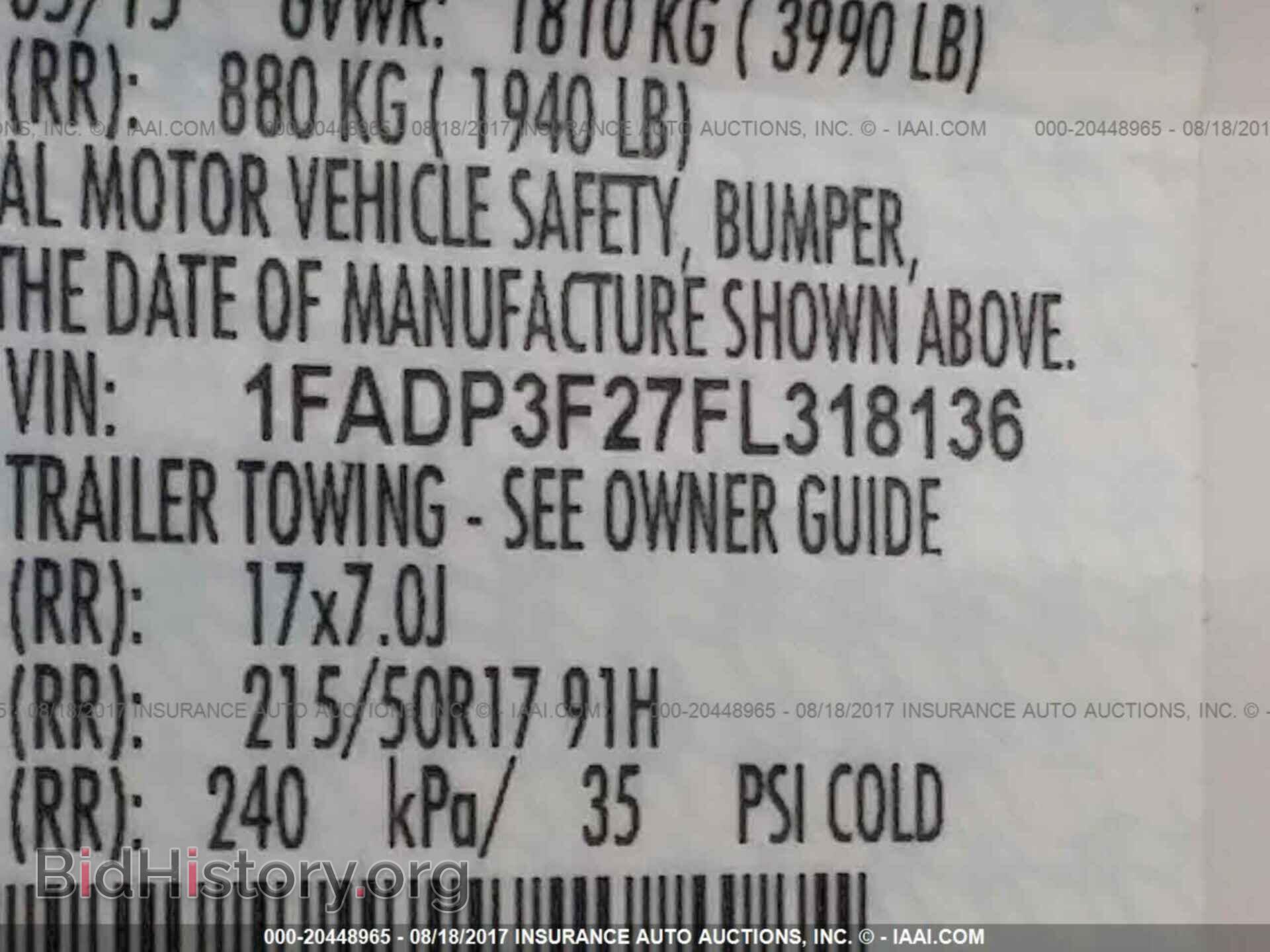 2015 Ford Focus - VIN: 1FADP3F27FL318136 - Photo 9