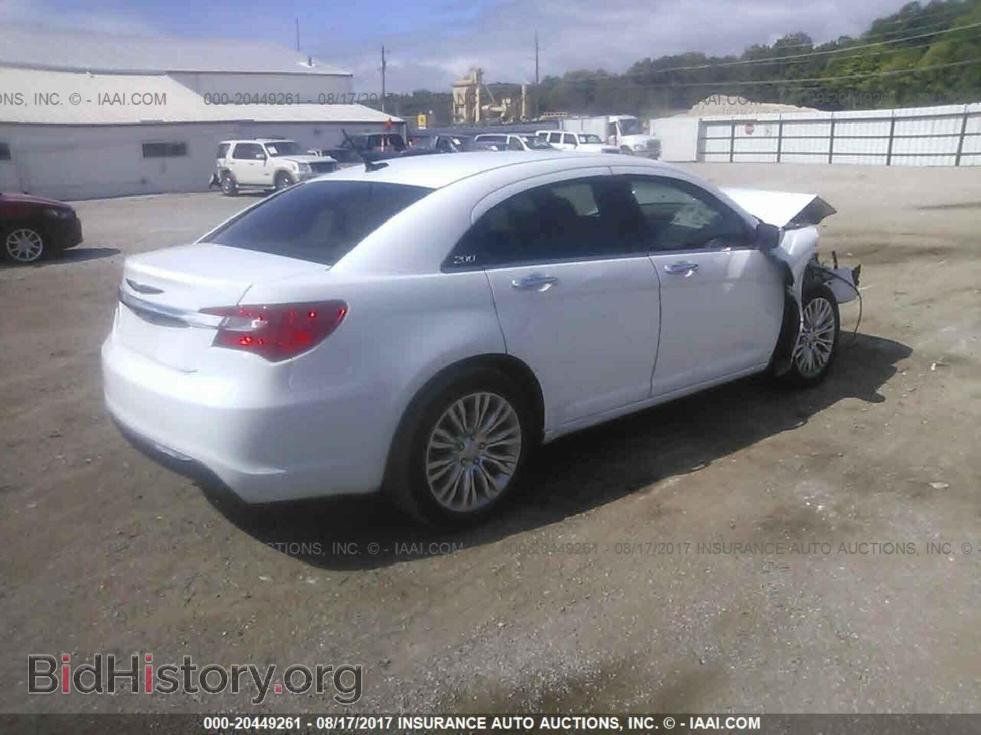 2012 Chrysler 200 - VIN: 1C3CCBCG8CN329369 - Фото 4