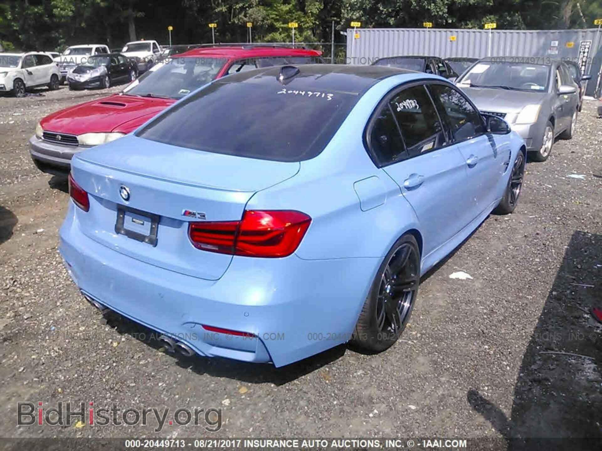 2017 Bmw M3 - VIN: WBS8M9C54H5G83415 - Фото 4