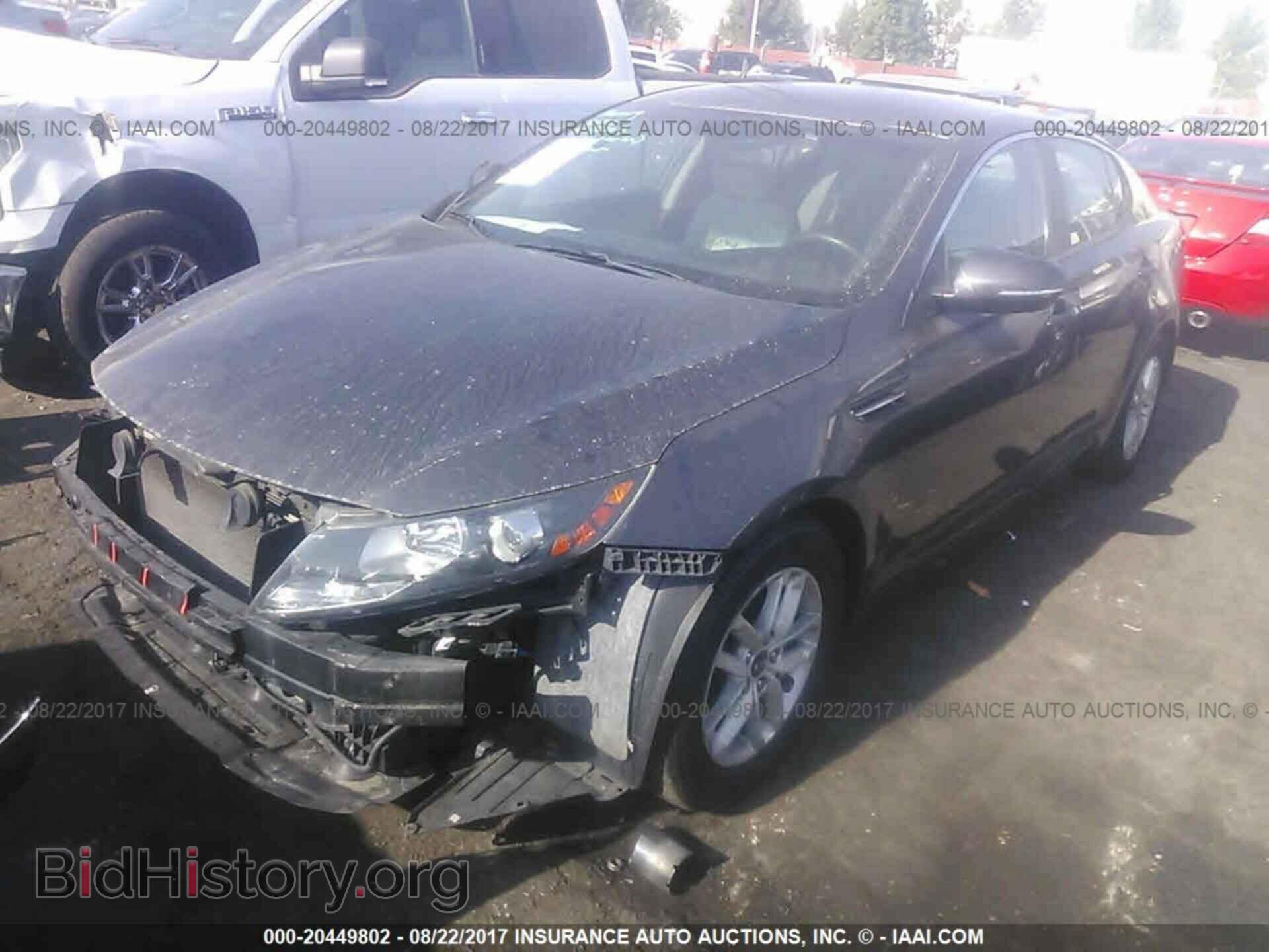 2011 Kia Optima - VIN: KNAGM4A7XB5116833 - Фото 2