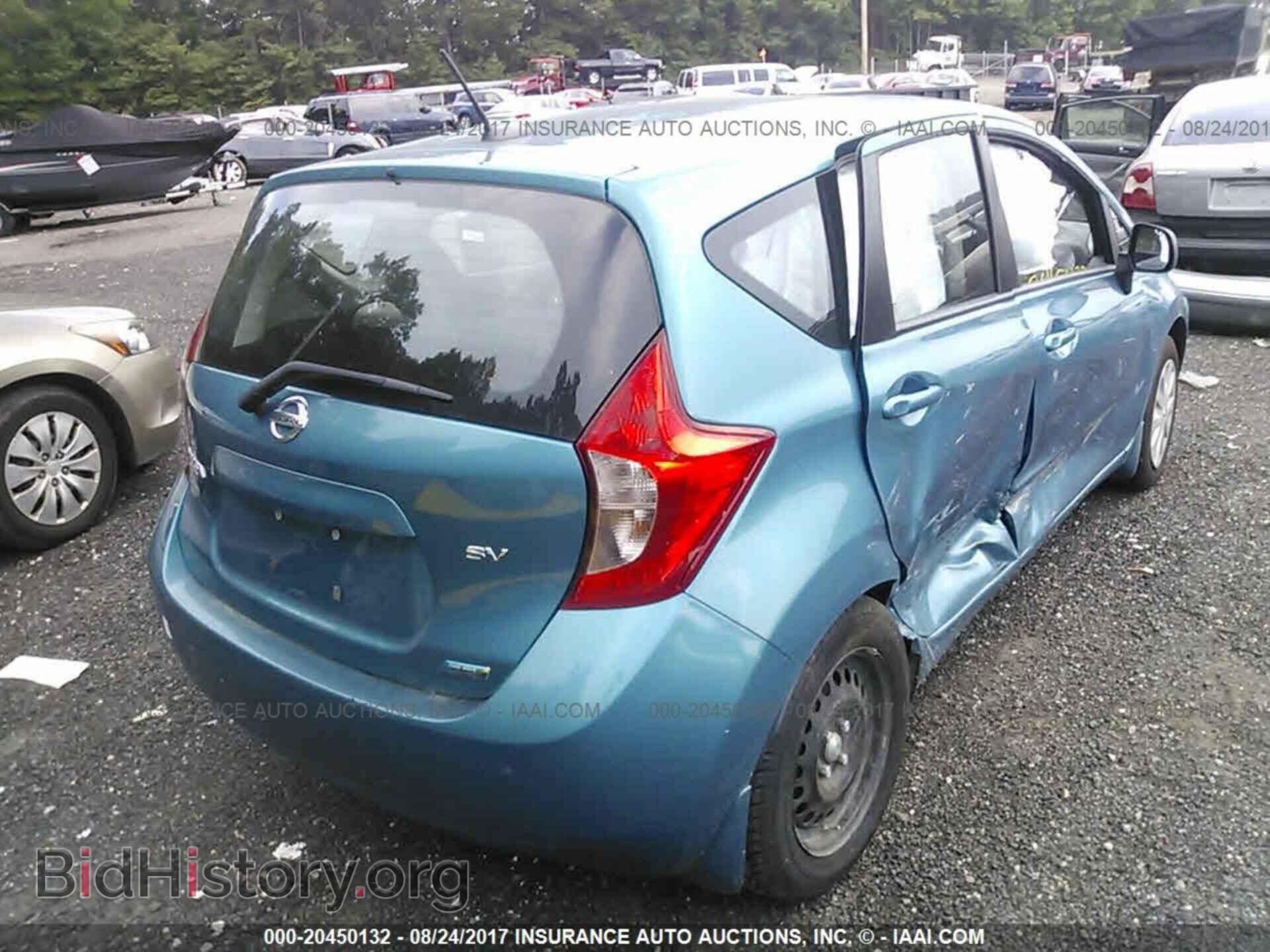 2014 Nissan Versa note - VIN: 3N1CE2CP2EL404238 - Фото 4